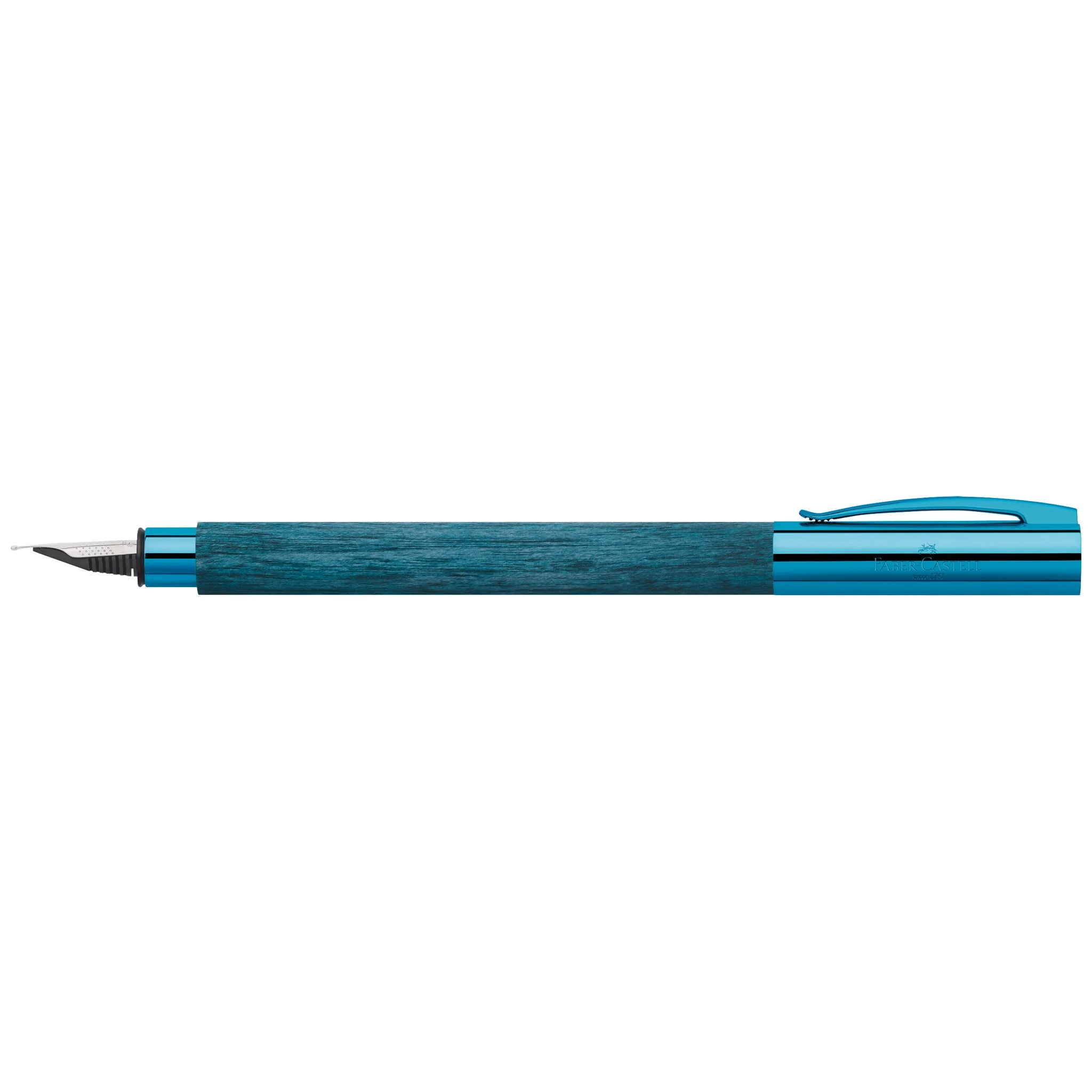 Ambition Blue Wood Limited Edition Fountain Pen