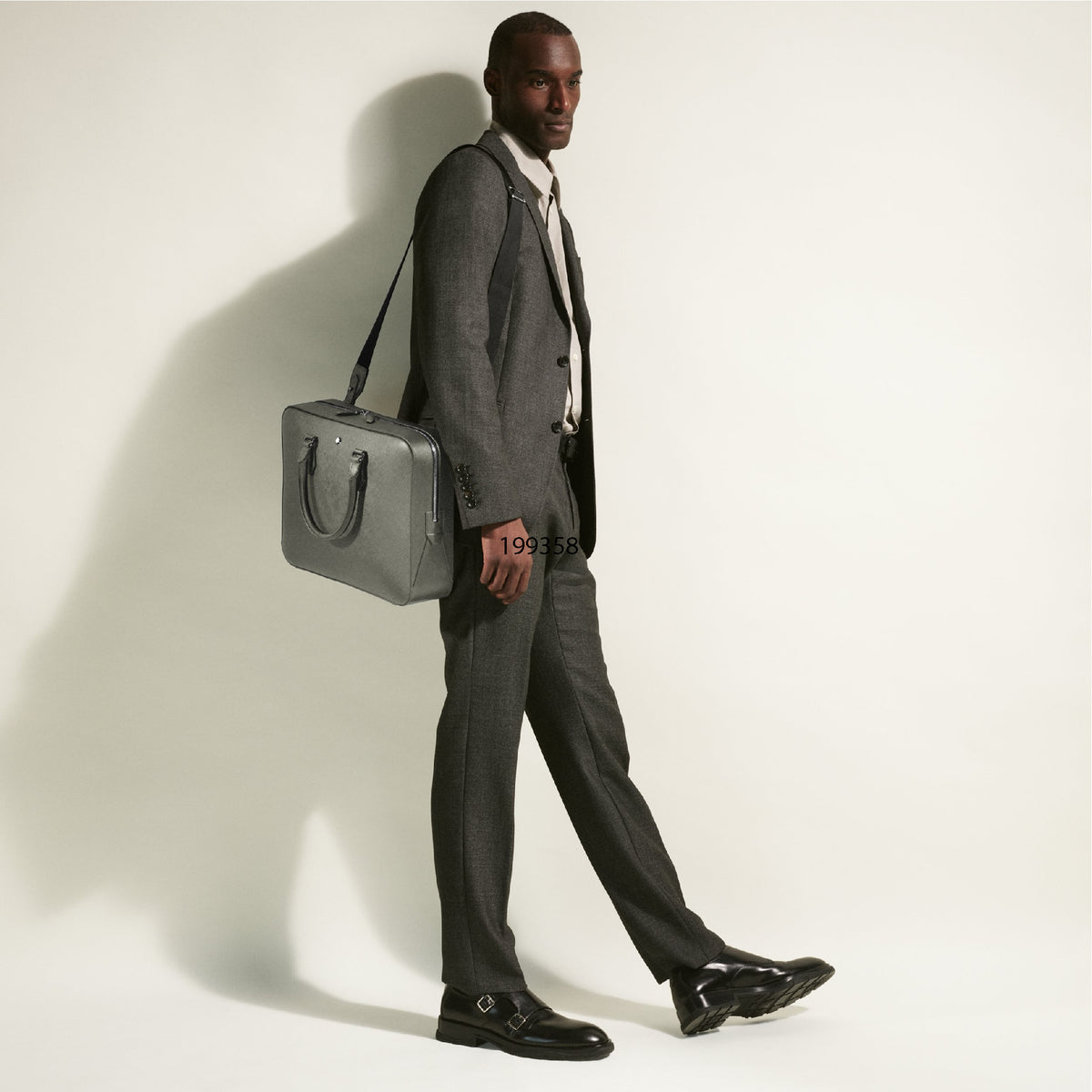 Sartorial Medium Document Case Medium Grey