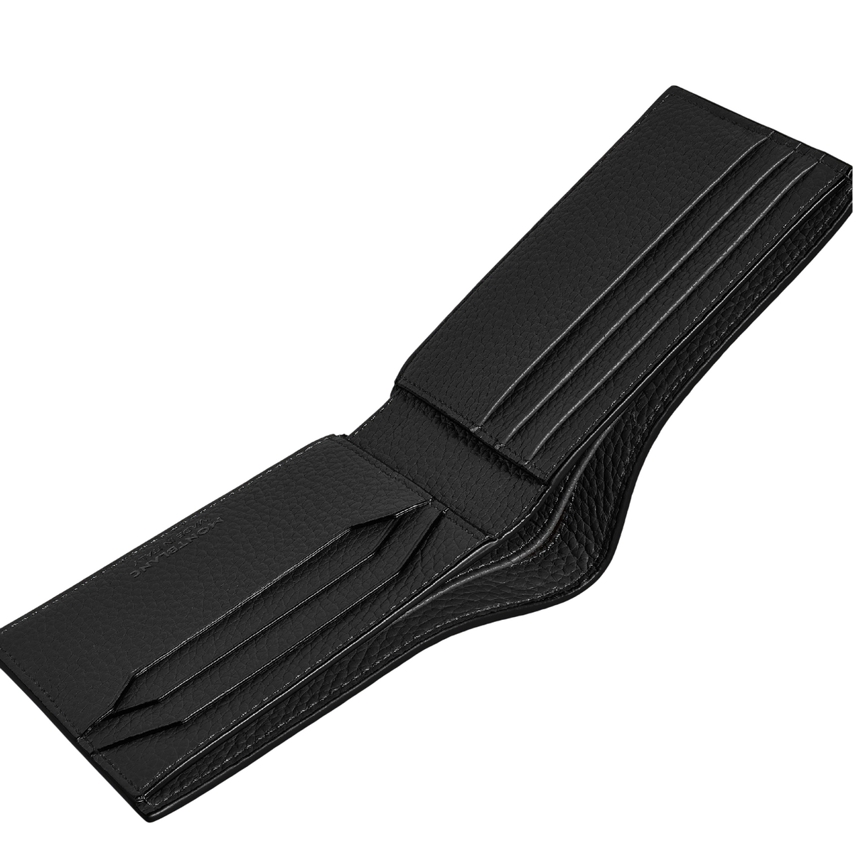Grain Black Wallet 6cc