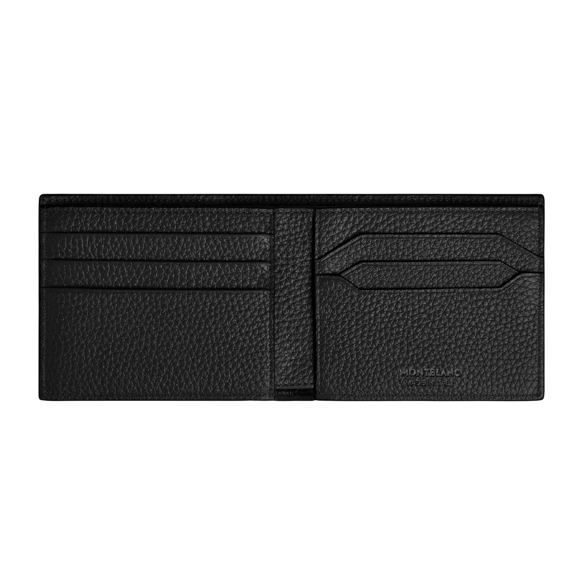 Grain Black Wallet 6cc