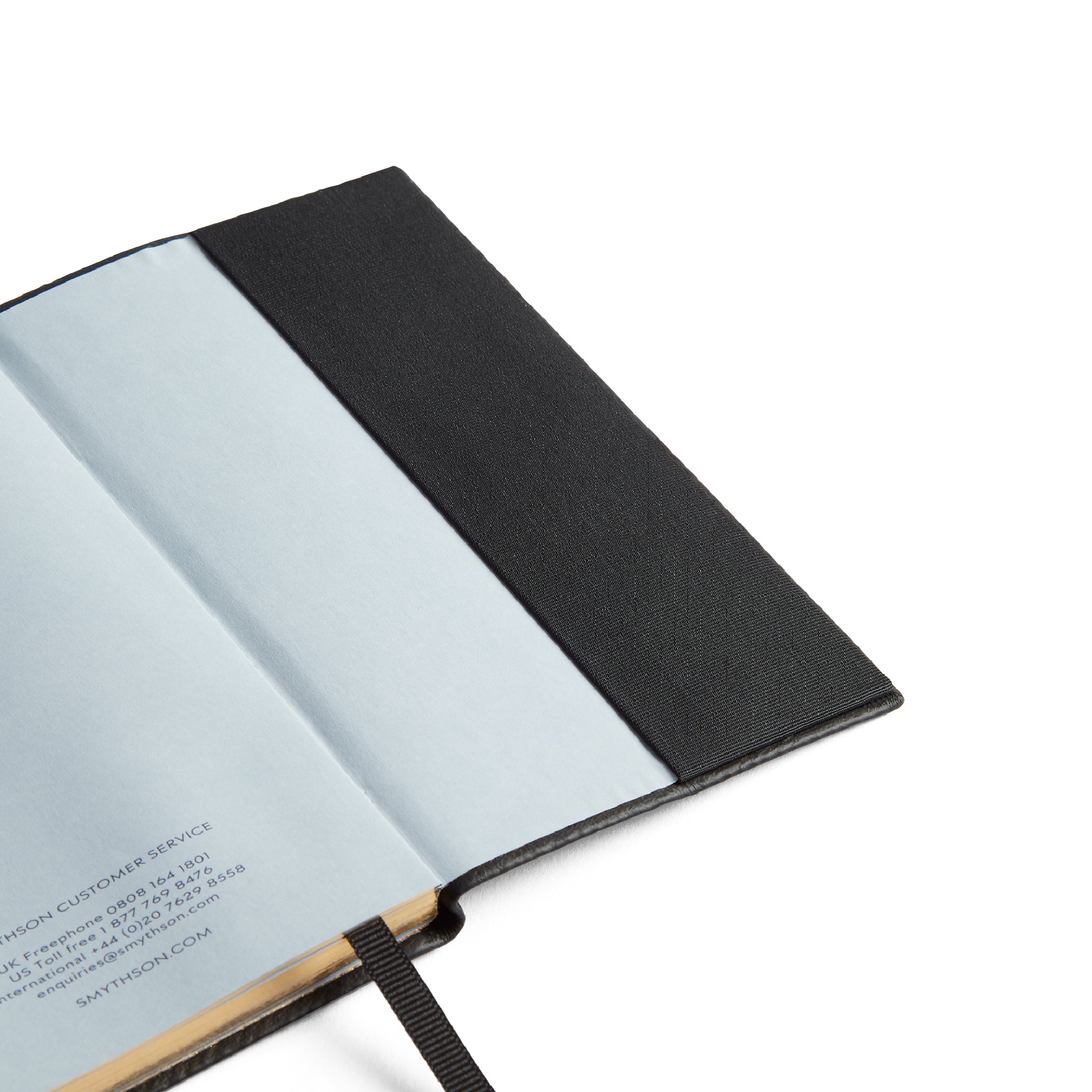 Black 2025 Panama Weekly Diary with Pocket
