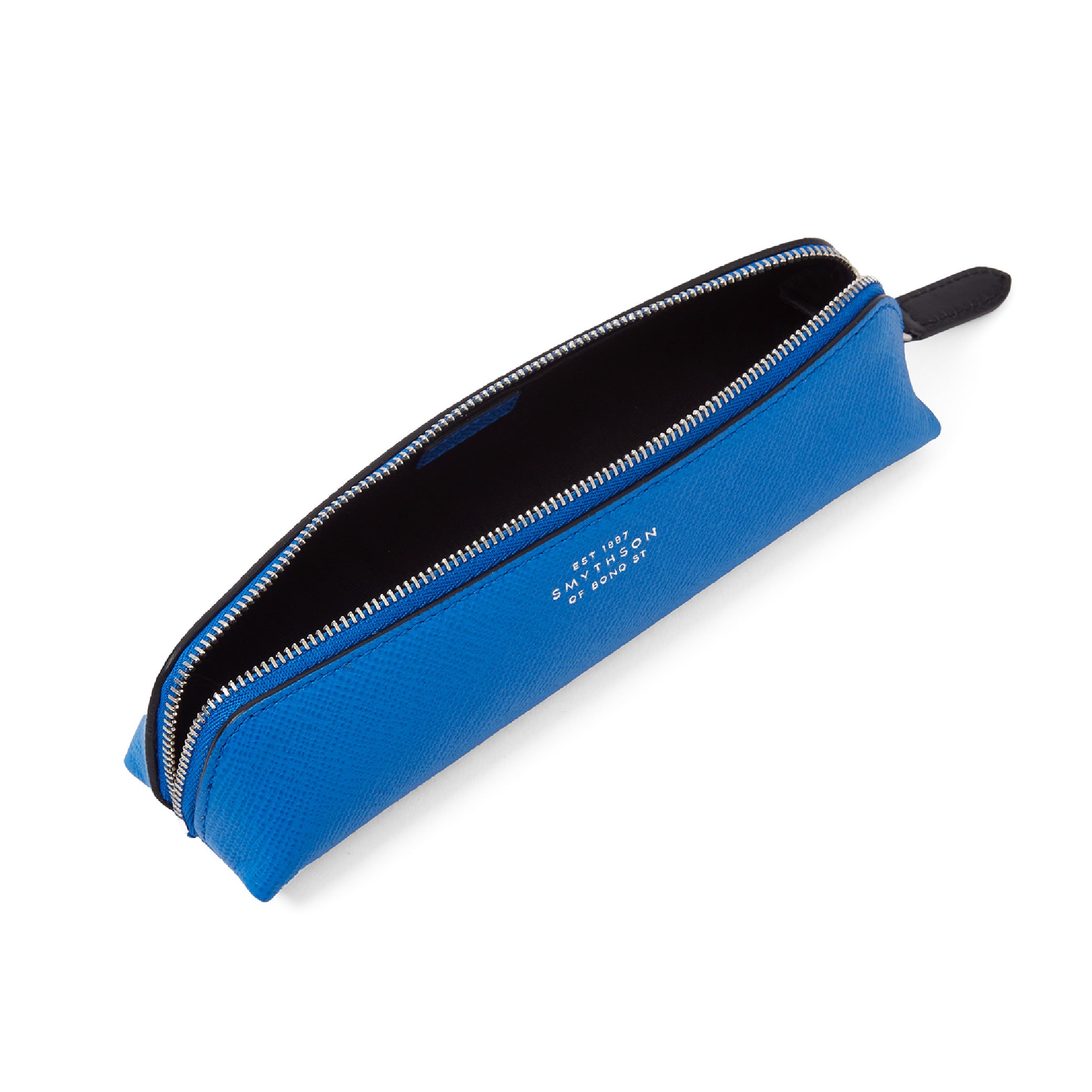 Pencil Case in Lapis Blue Panama