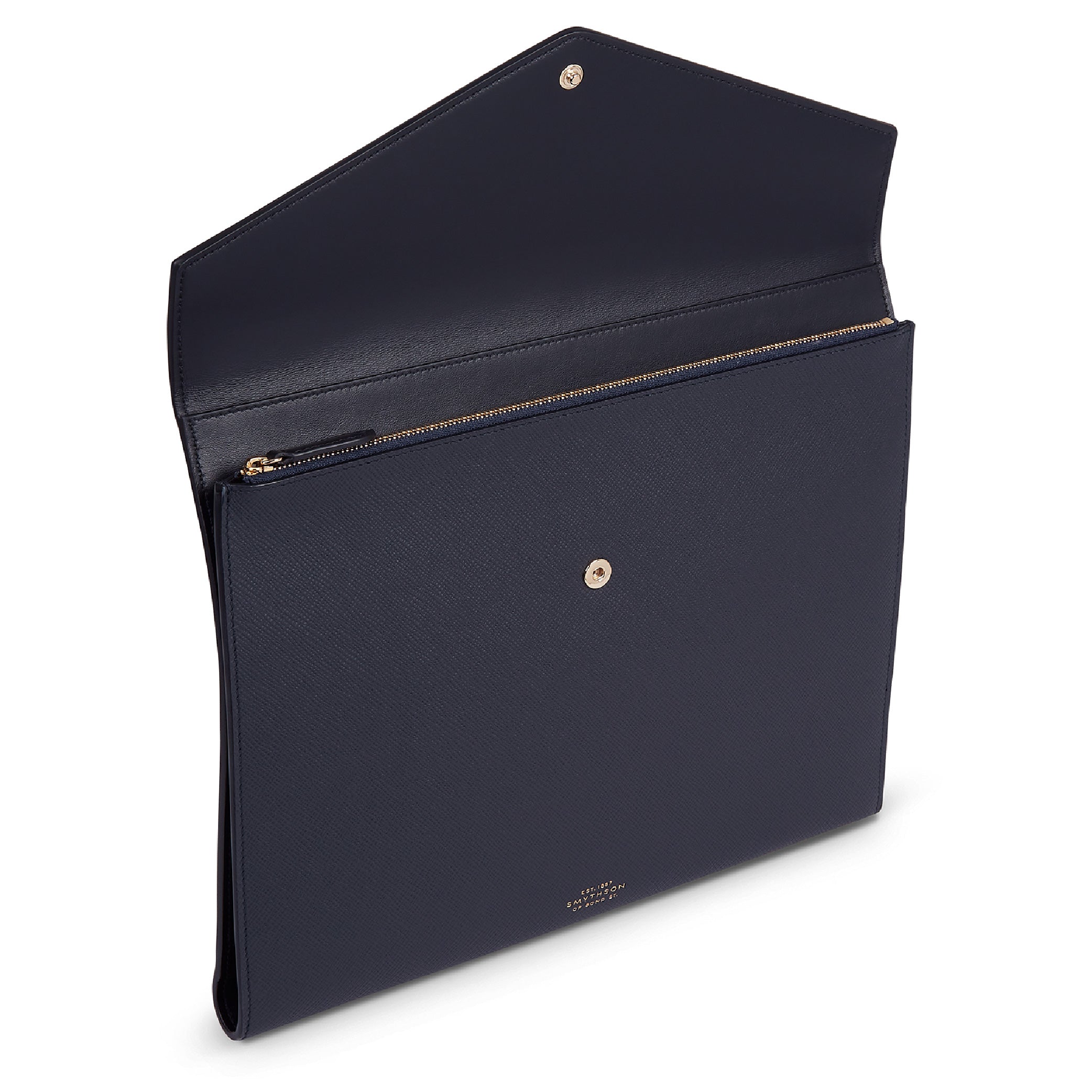 A4 Envelope Writing Folder in Navy Panama