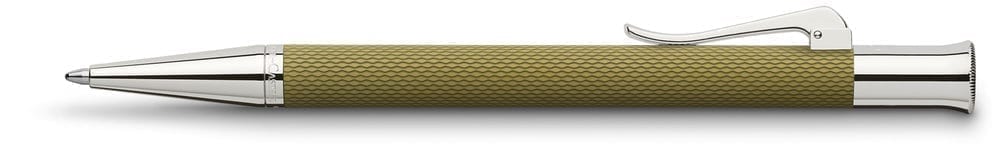 Guilloche Olive Green Ballpoint