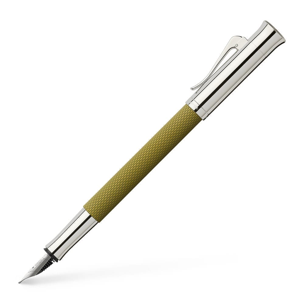 Guilloche Olive Green Fountain Pen