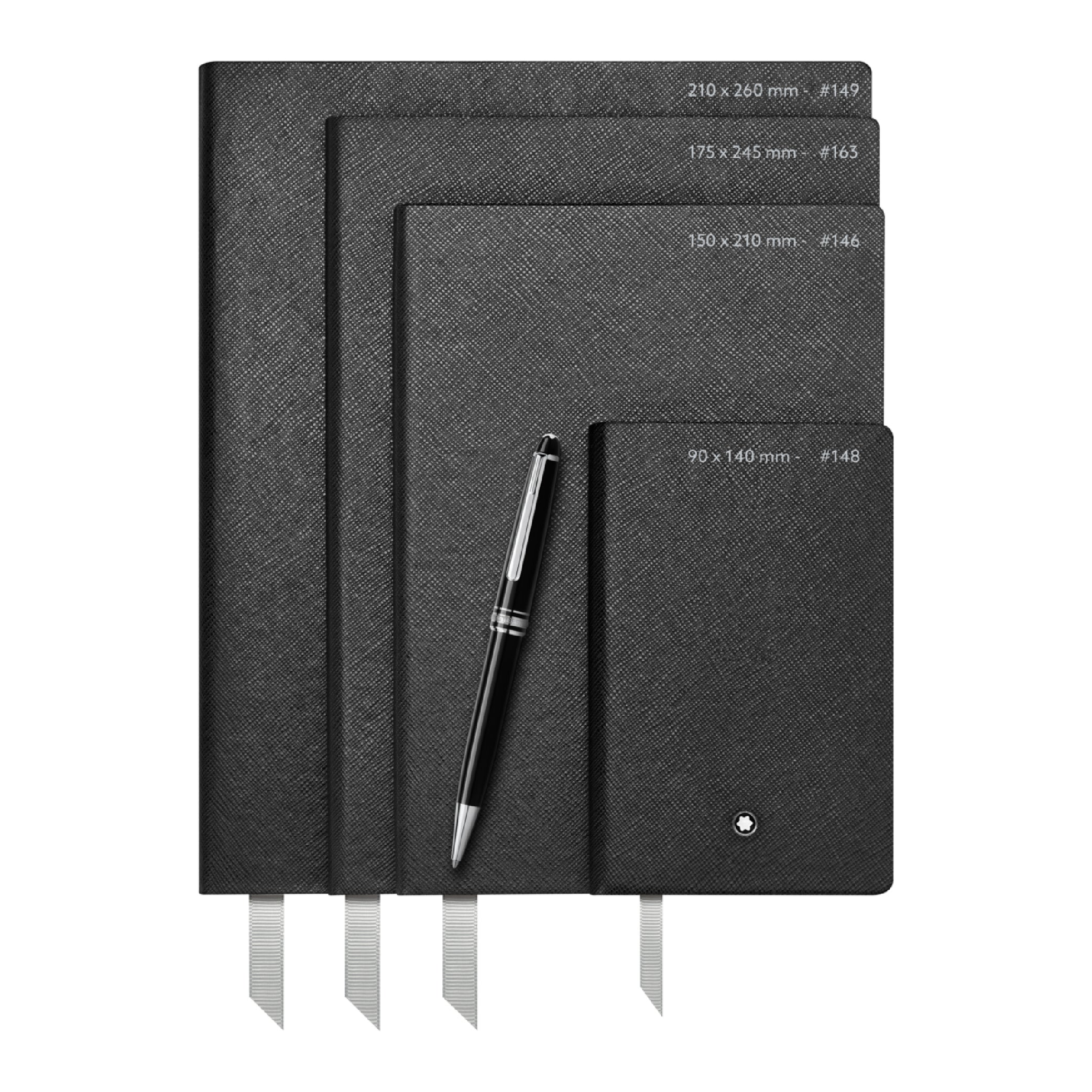 Medium Notebook #163 Indigo Blue, Lined
