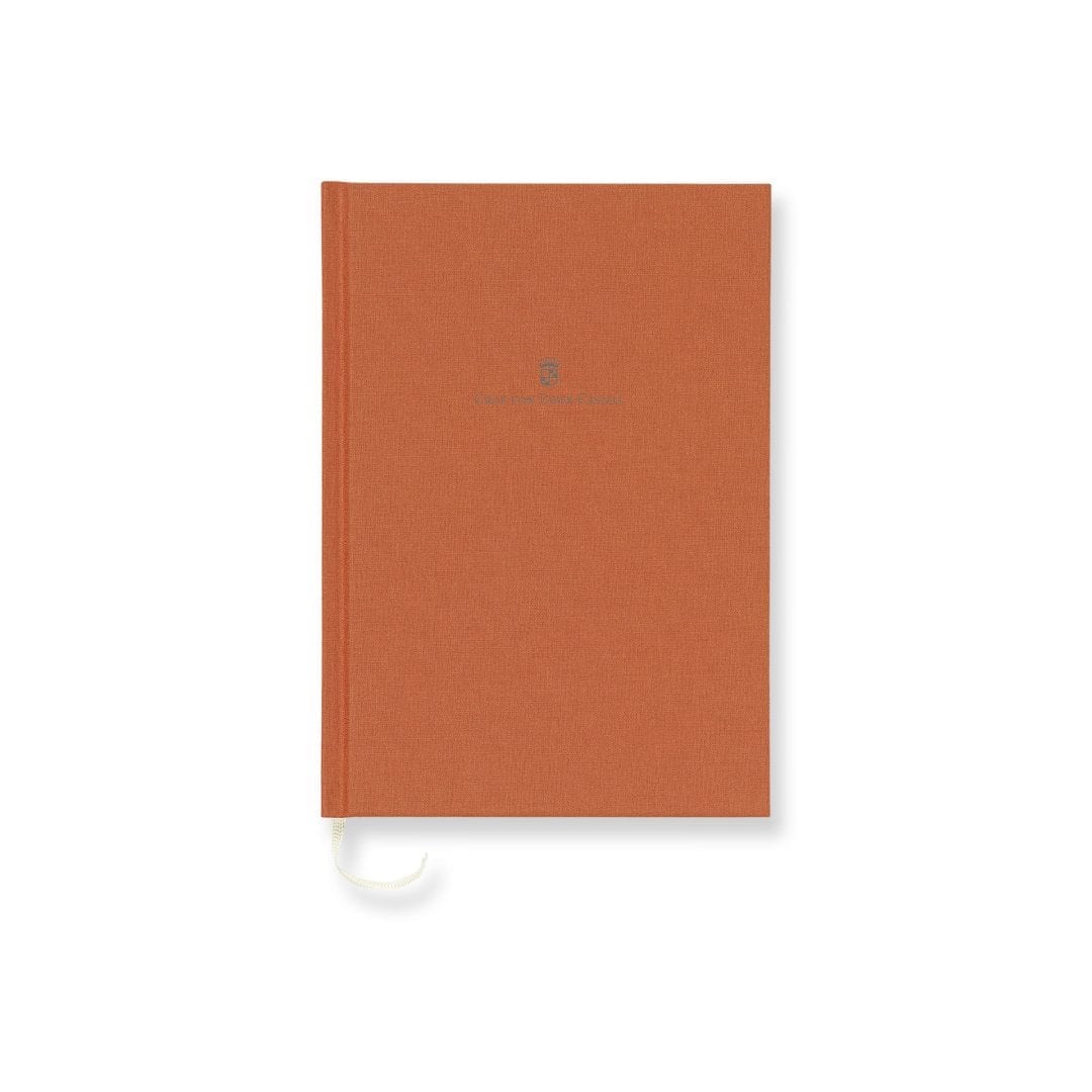 Linen Notebook A5 Burned Orange