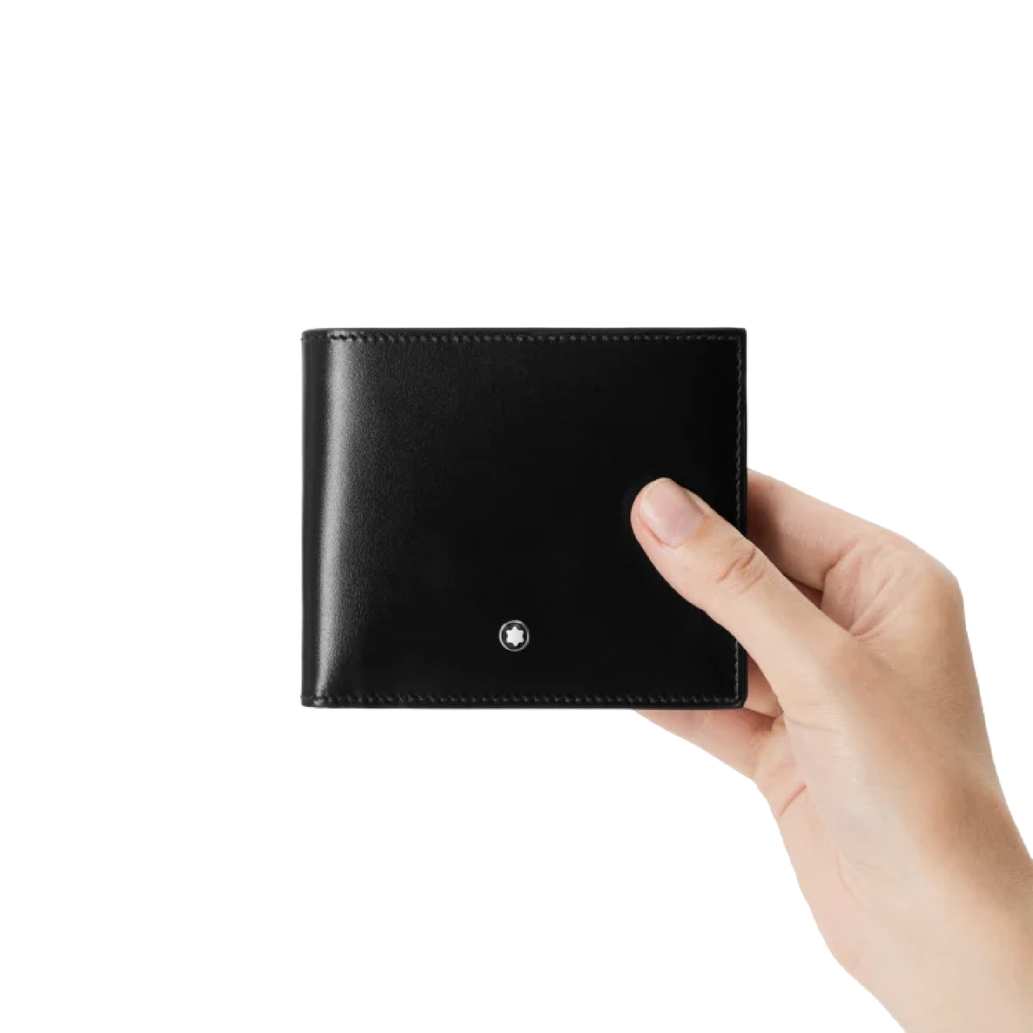 Meisterstück Black Wallet 4cc Coin Case