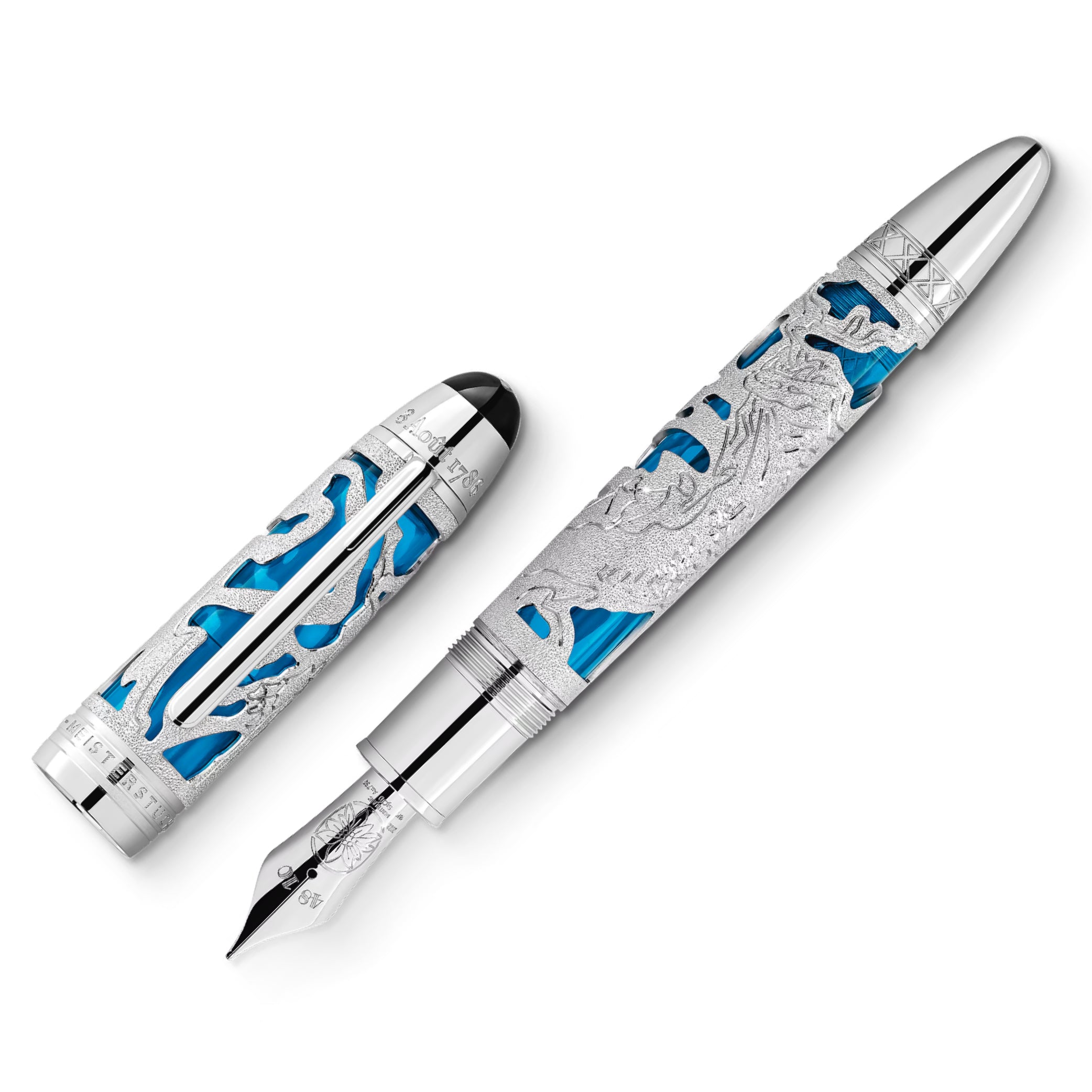 MONTBLANC High Artistry Mont Blanc 333 | Glacial Blue | Style of Zug