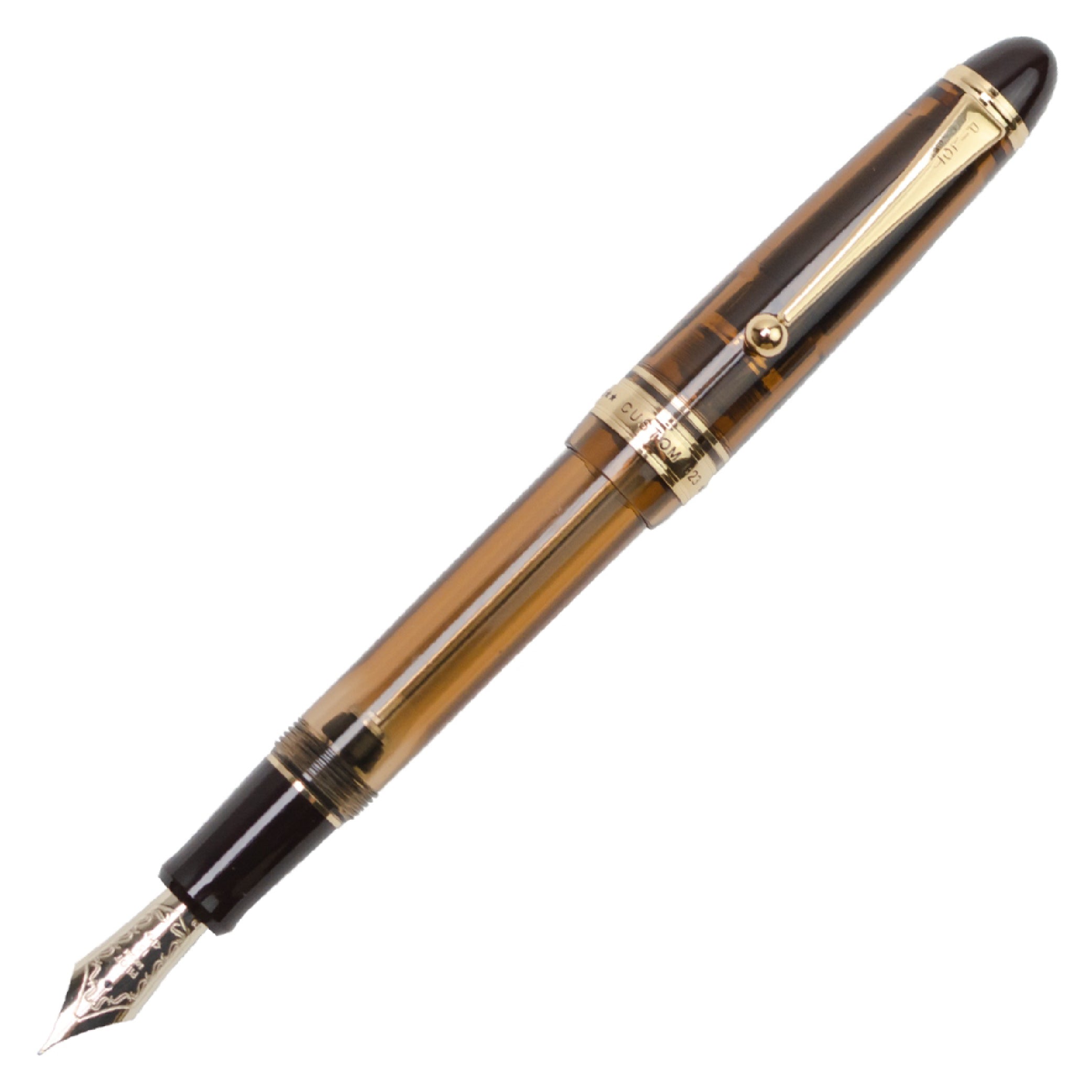 Custom 823 Brown Fountain Pen