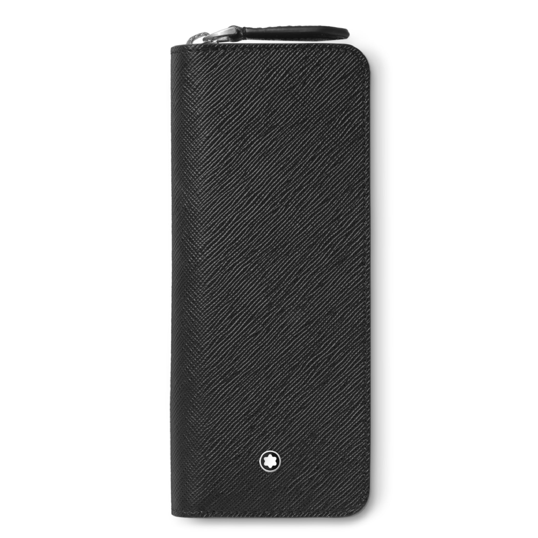 Sartorial 2 Pen Pouch Zip Black