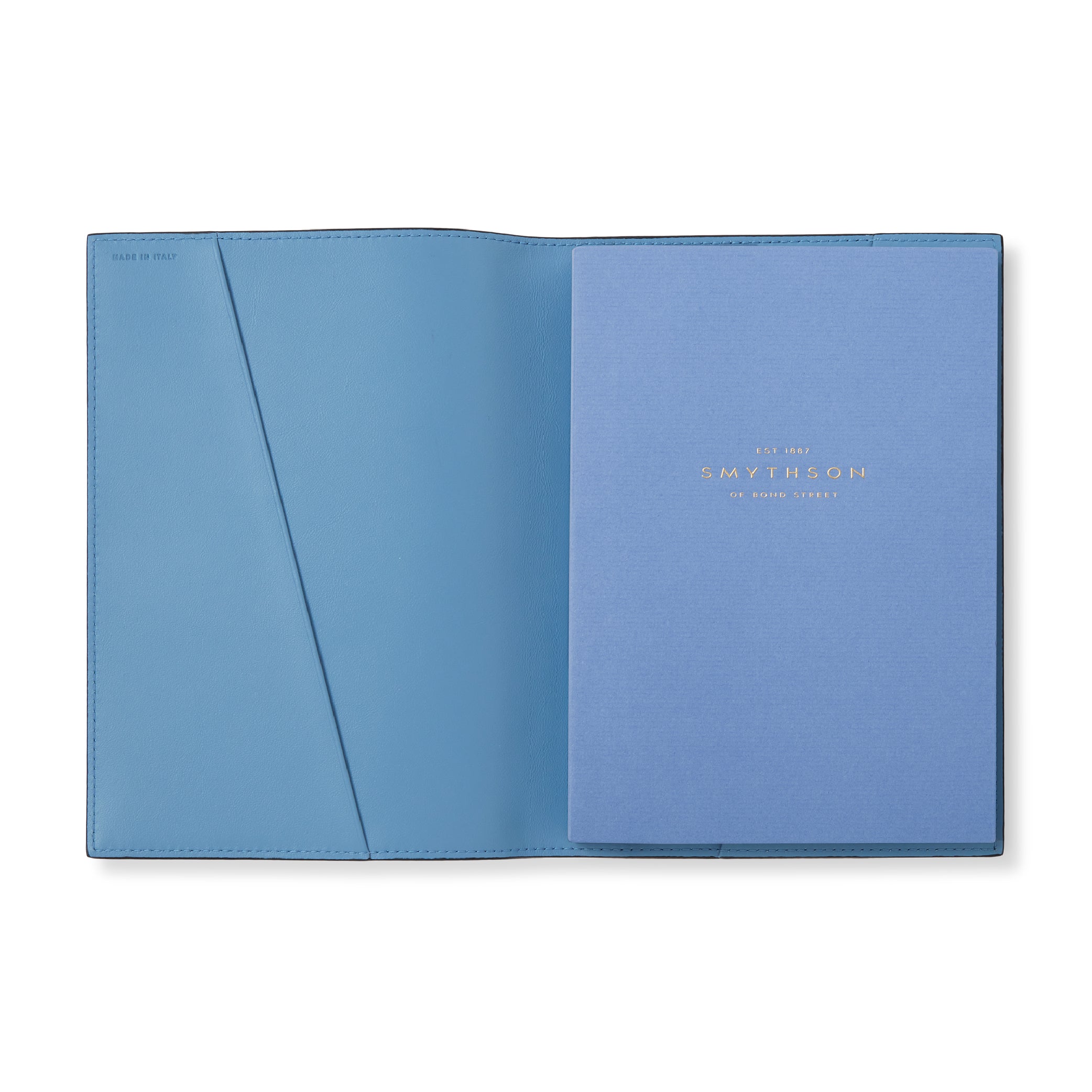 Evergreen Refillable Notebook in Nile Blue Ludlow