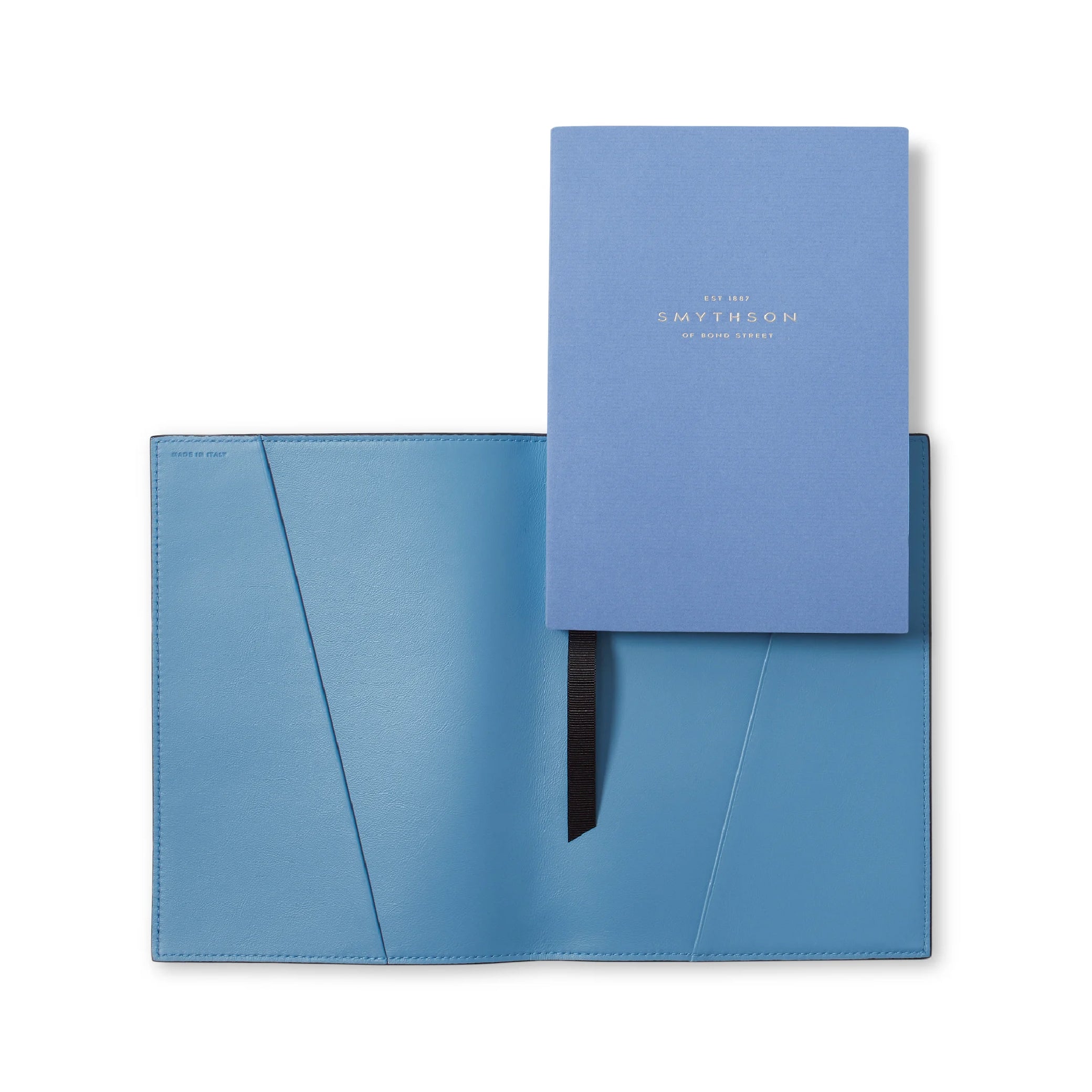 Evergreen Refillable Notebook in Nile Blue Ludlow