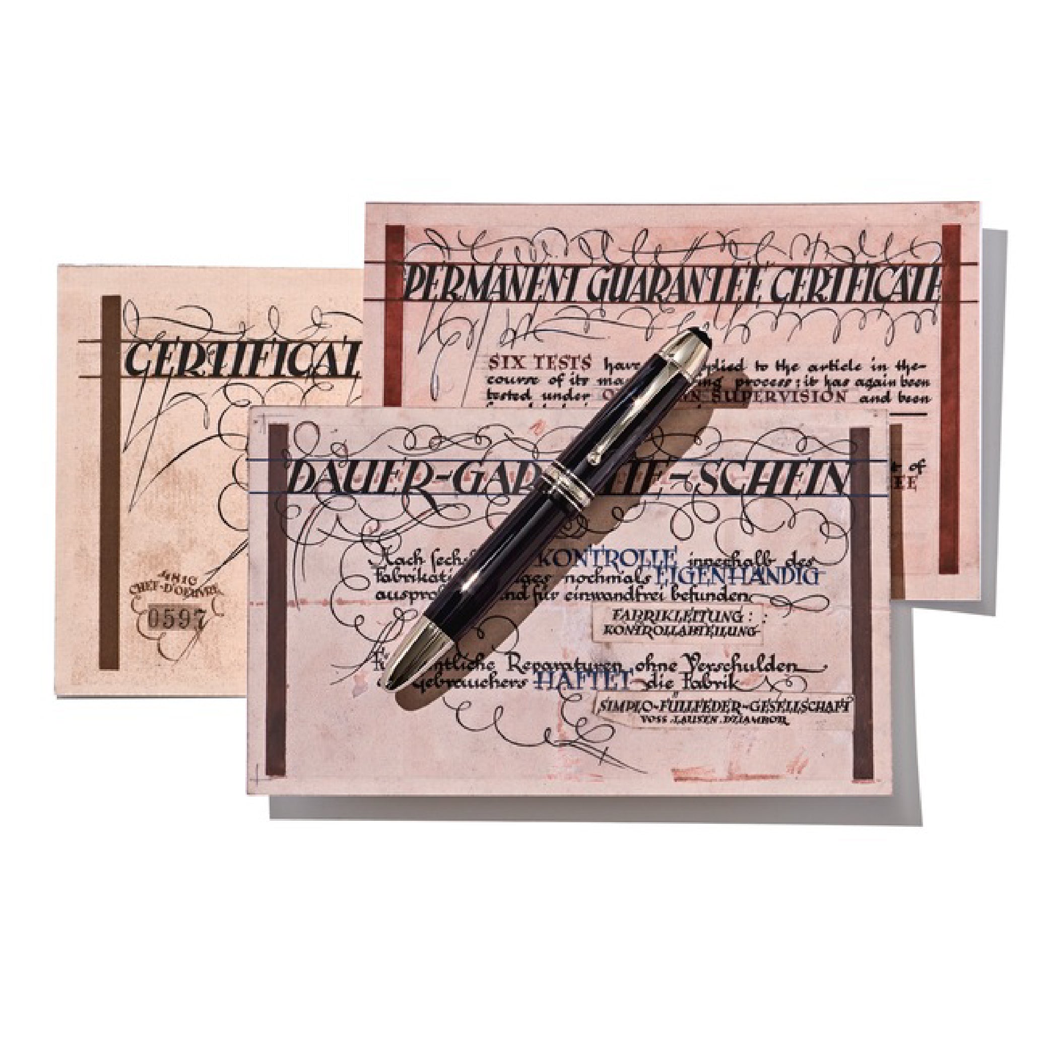 MONTBLANC Meisterstück The Origin Black 149 Fountain Pen