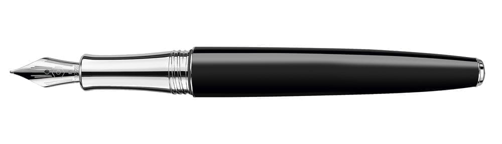 Leman Ebony Black Fountain Pen