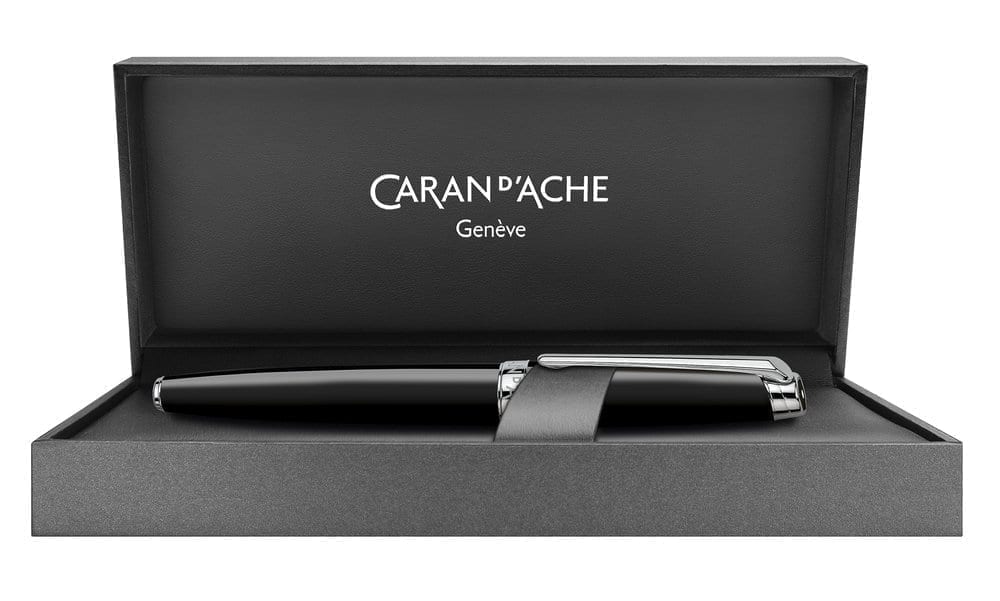Leman Ebony Black Fountain Pen