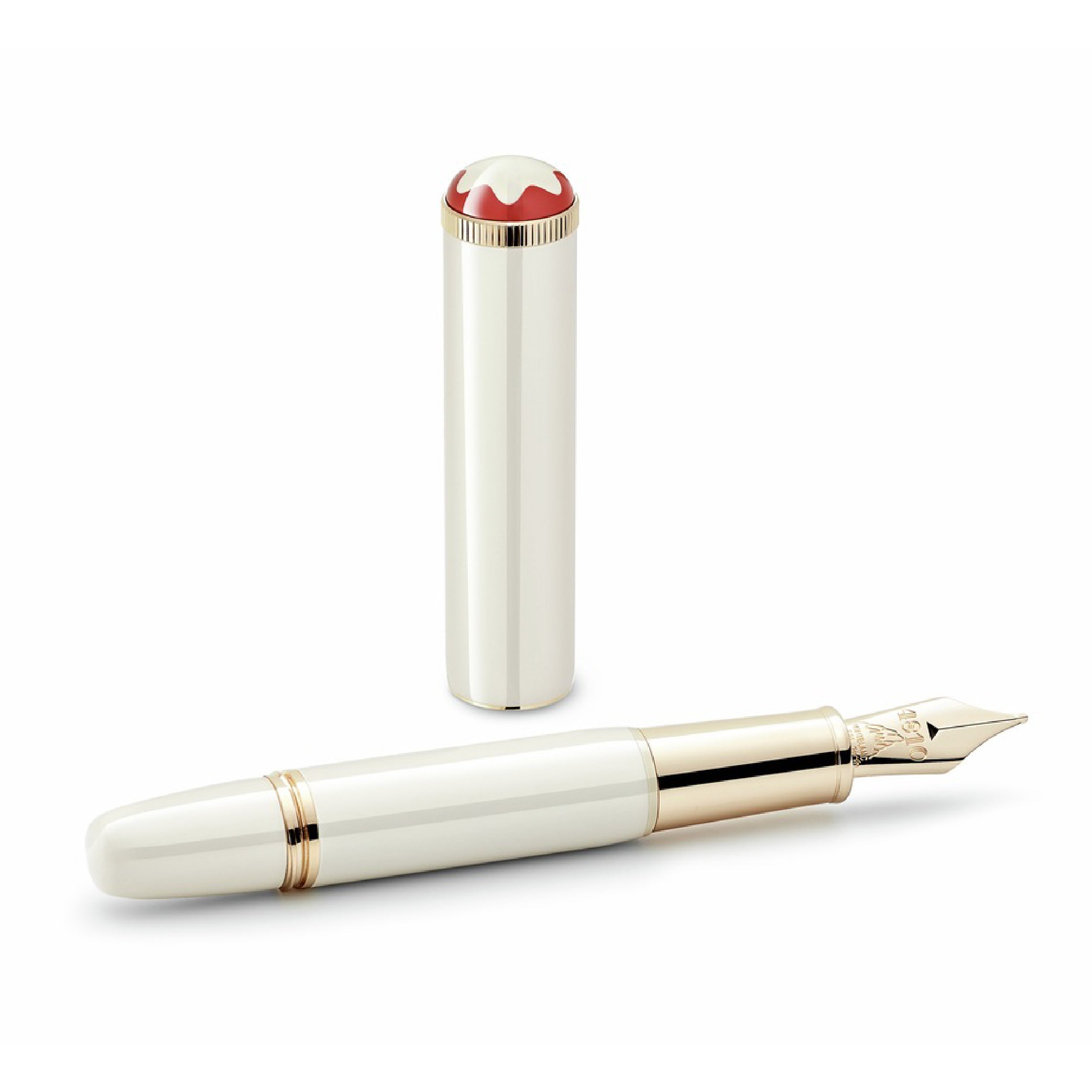 Heritage Rouge et Noir "Baby" Ivory-coloured Special Edition Fountain Pen