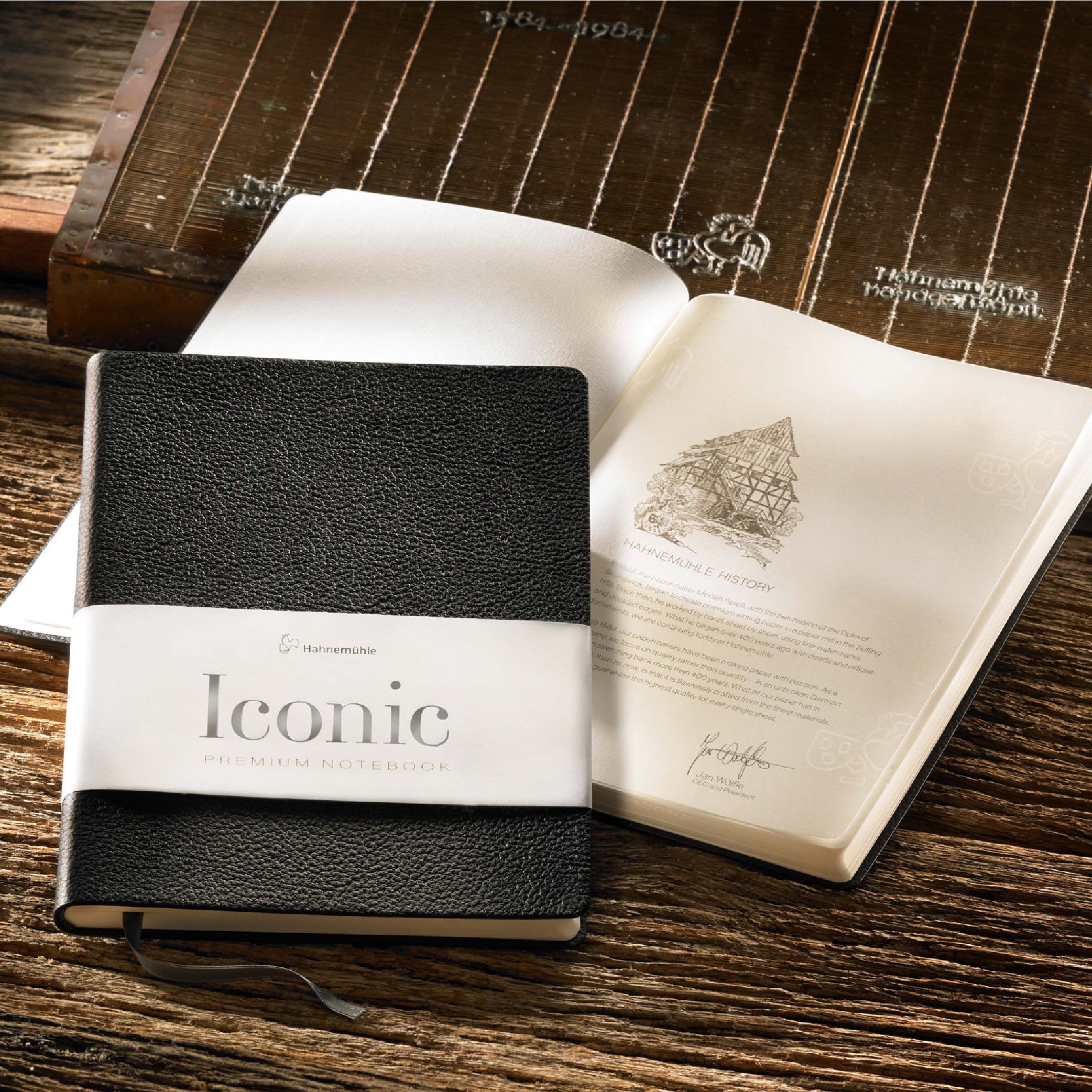 Taupe Iconic Notebook