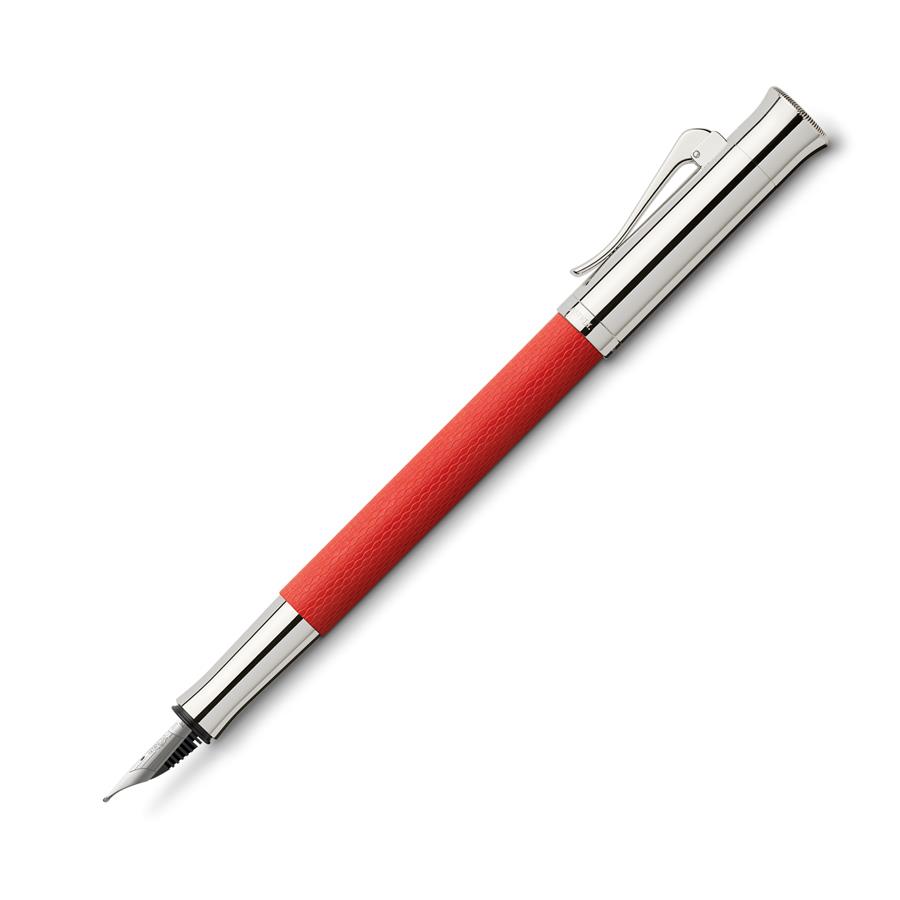 Guilloche India Red Fountain Pen