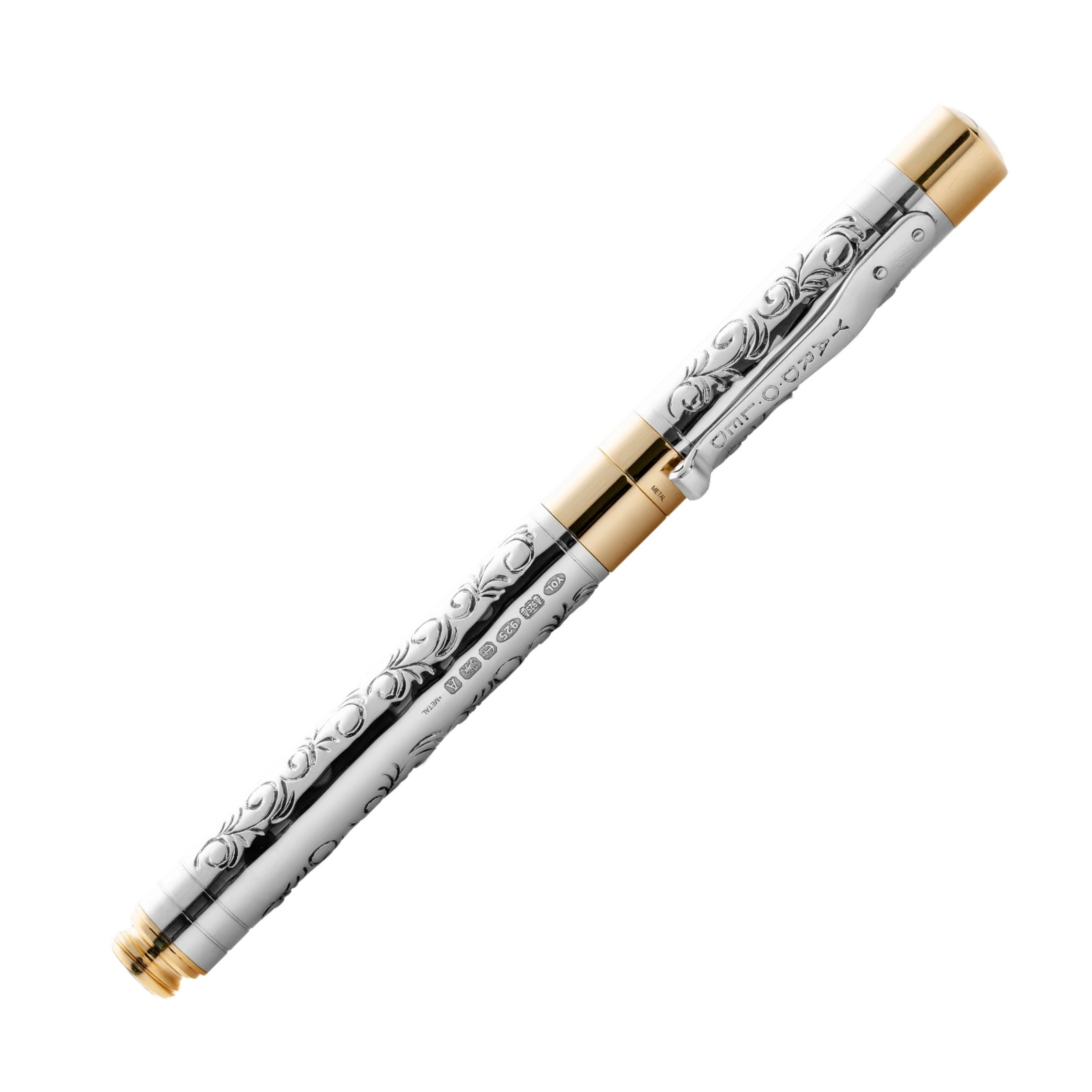 YARD-O-LED Writing Instruments | Sterling Silver Pen | Writing Culture