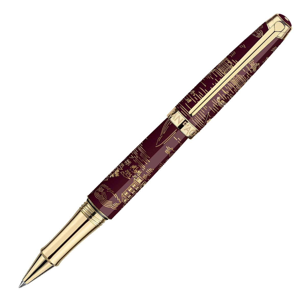 Leman Toile de Jouy Bordeaux Limited Edition 60 Rollerball