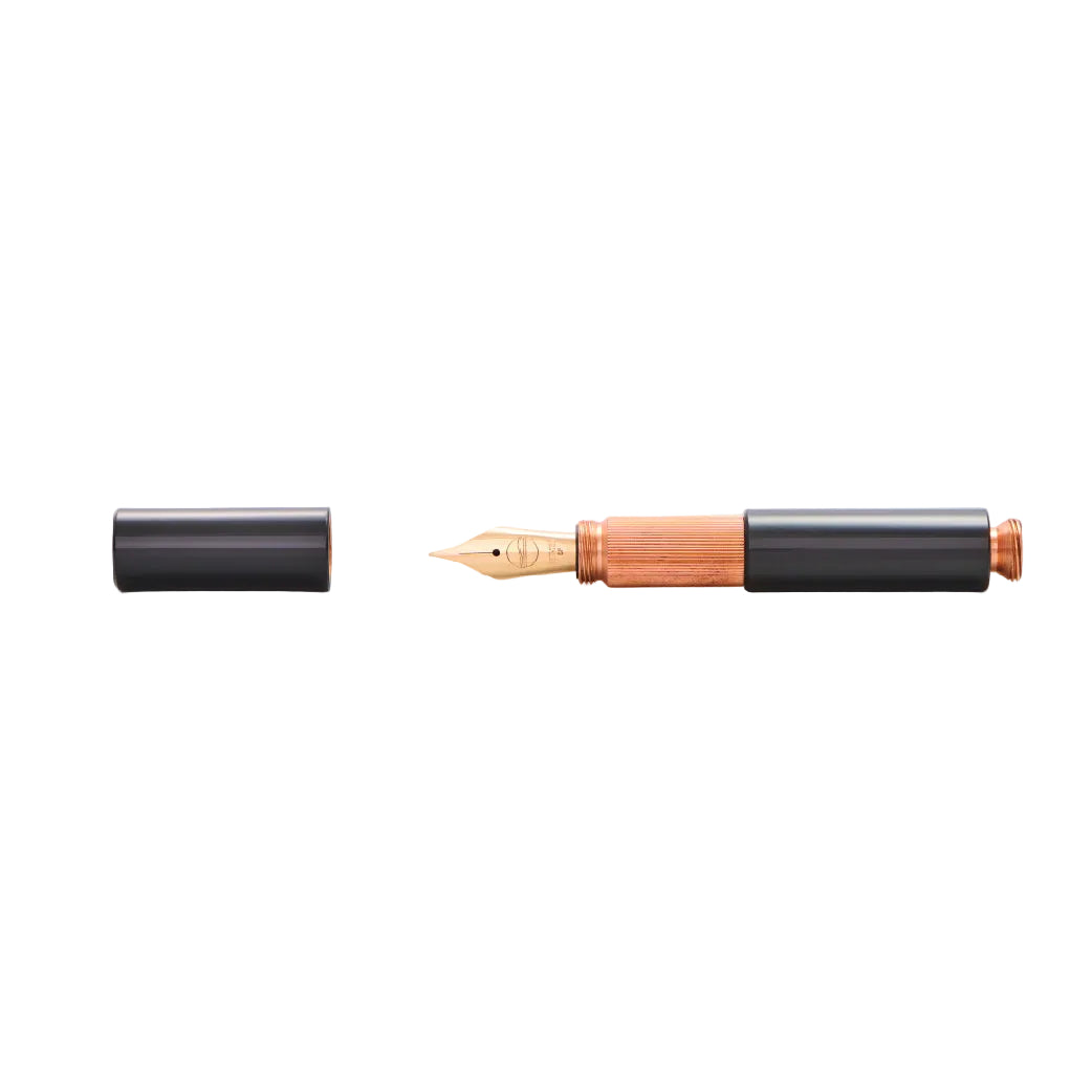 Pocketmaster Ebonite Black 1920 Copper Fountain Pen