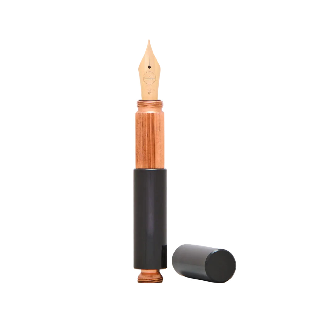 Pocketmaster Ebonite Black 1920 Copper Fountain Pen