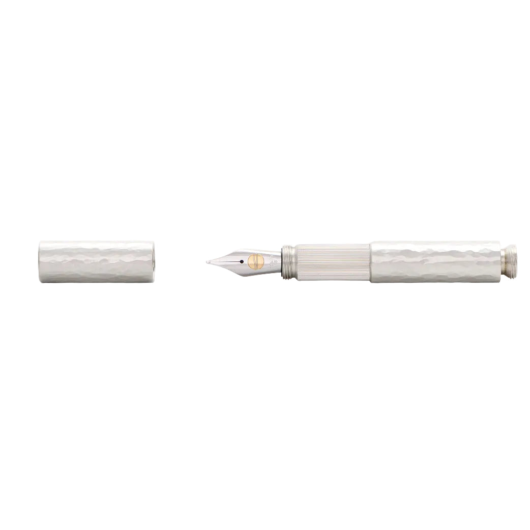 Pocketmaster Hammered Solid 935 Silver Special Edition Fountain Pen