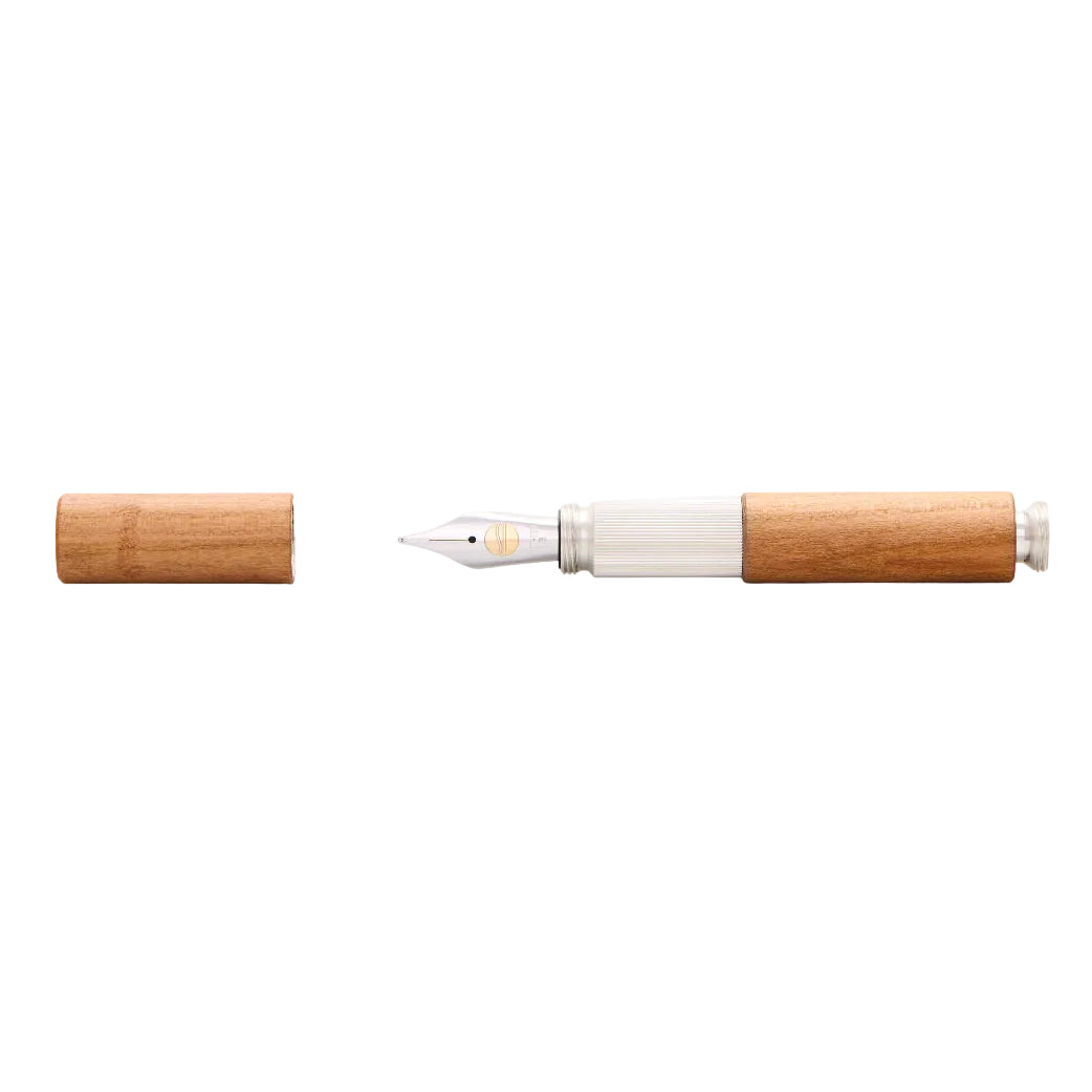 Pocketmaster Walnut & SIlver Fountain Pen
