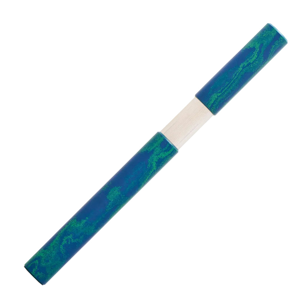 Shortcap Ebonite Faroe Silver Fountain Pen
