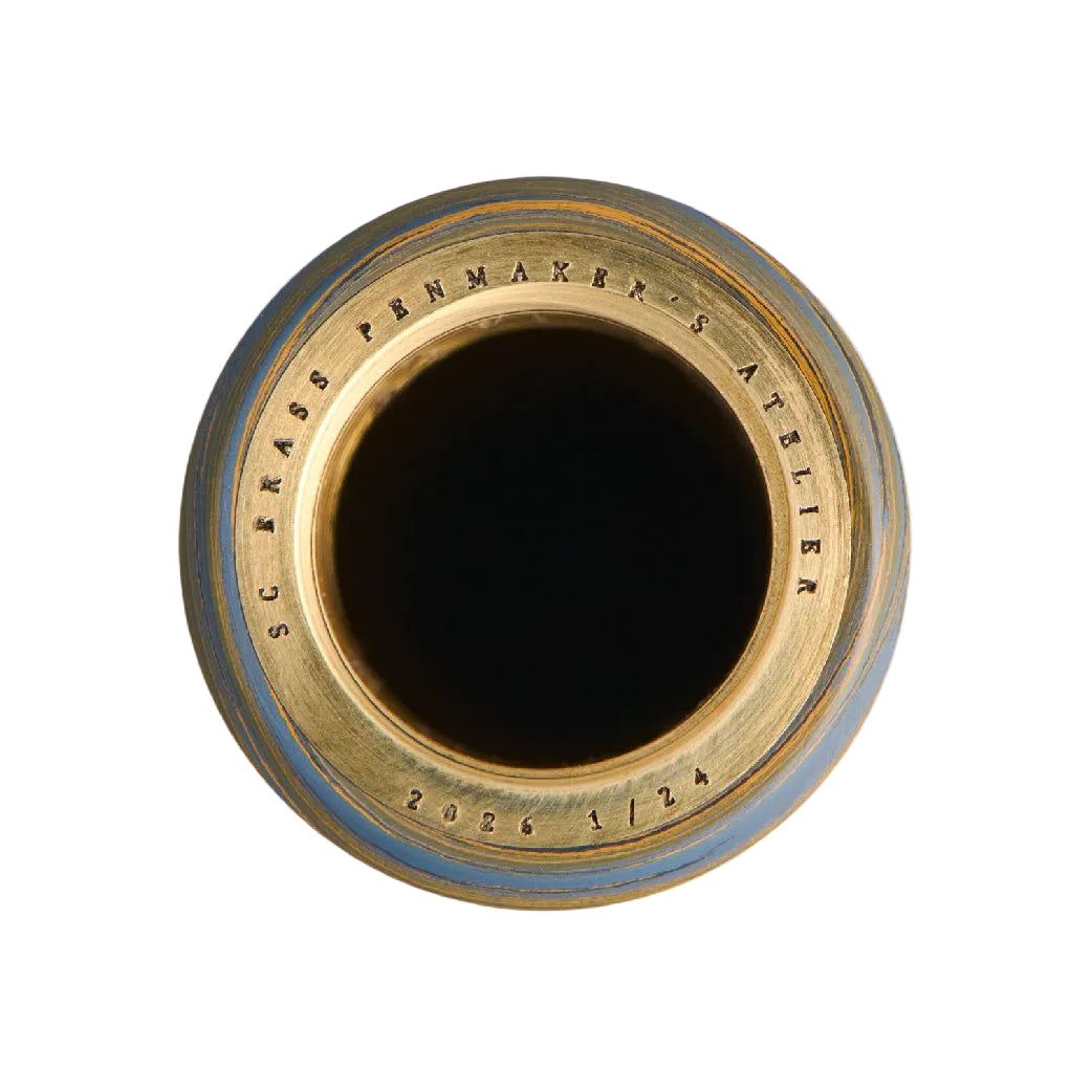 Penmakers Atelier Shortcap Brass Fountain Pen