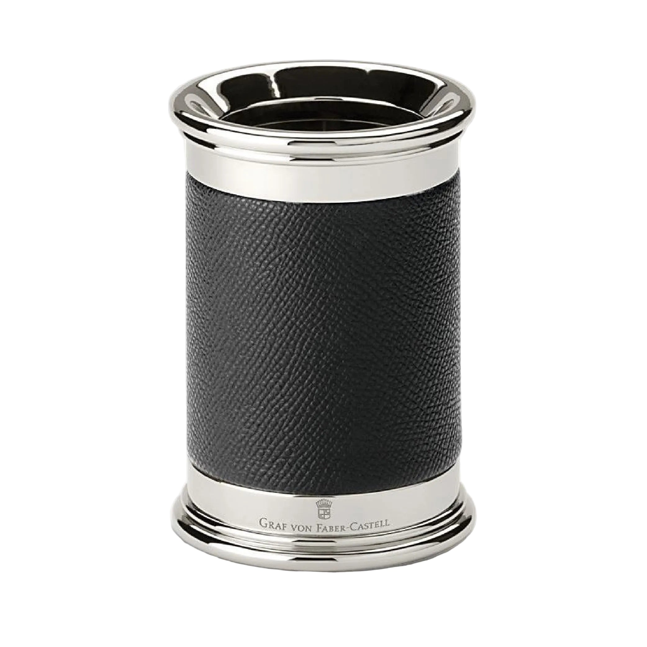 Black Epsom Round Pen holder
