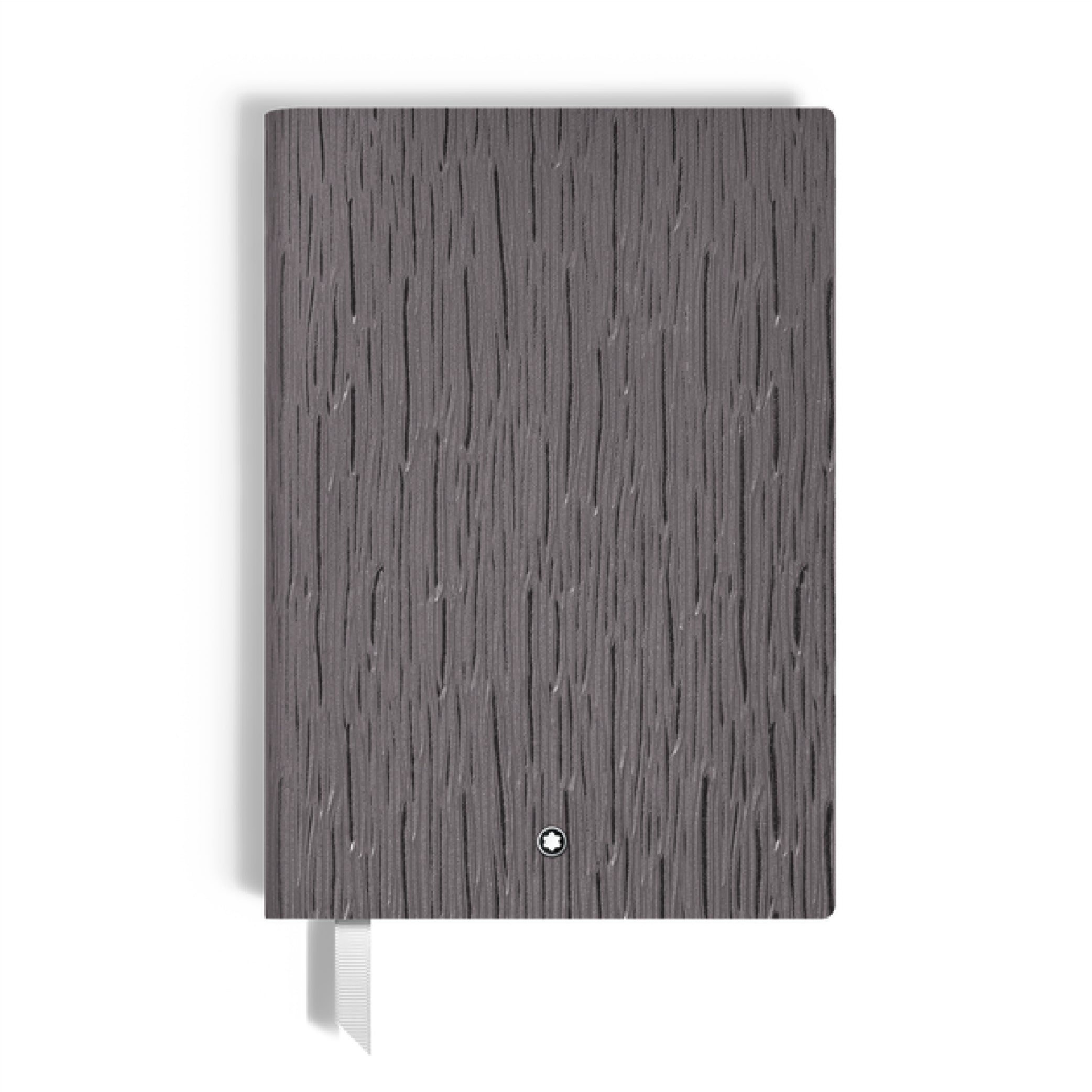 Medium Notebook in Corteccia Warm Grey Leather, Lined
