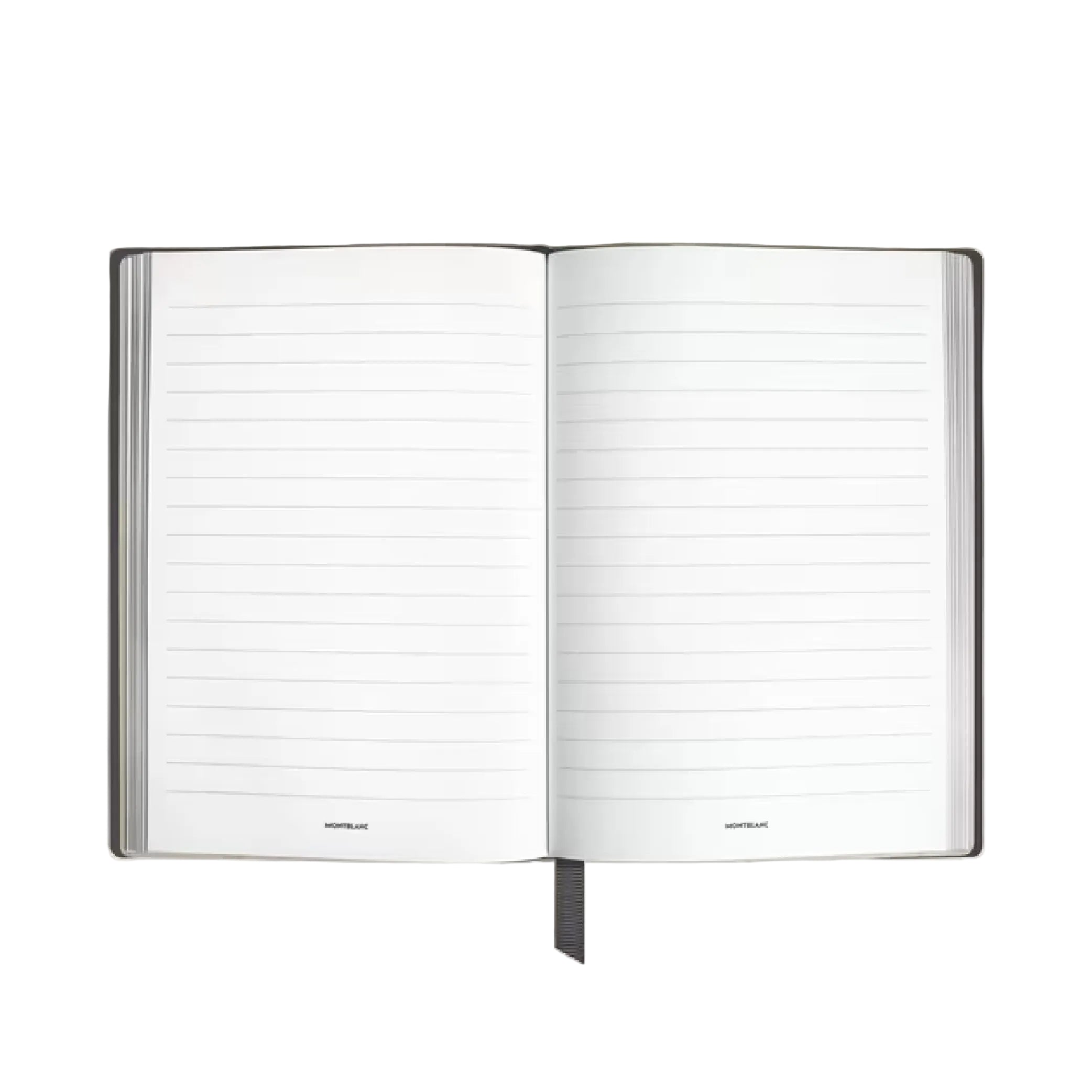 Medium Notebook in Blue Soft Leather, Lined