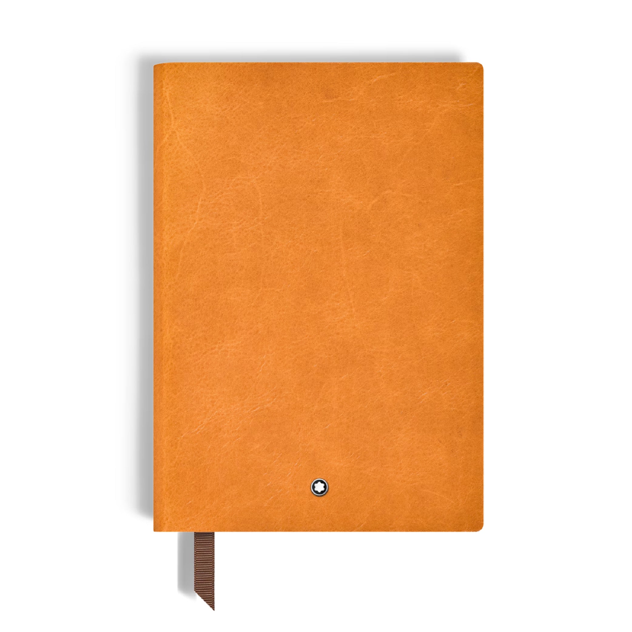 Medium Notebook in Brown Soft Leather, Lined