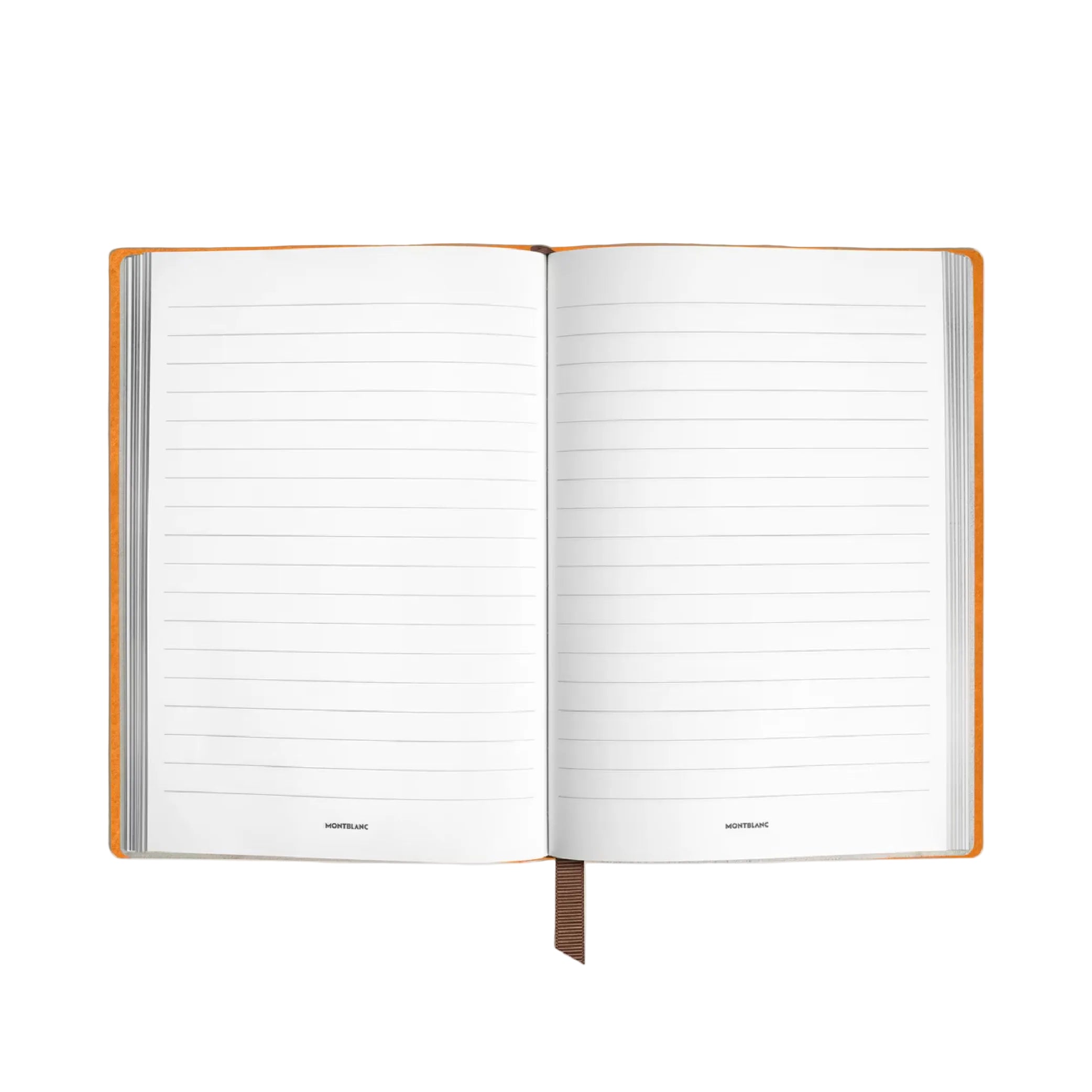 Medium Notebook in Brown Soft Leather, Lined