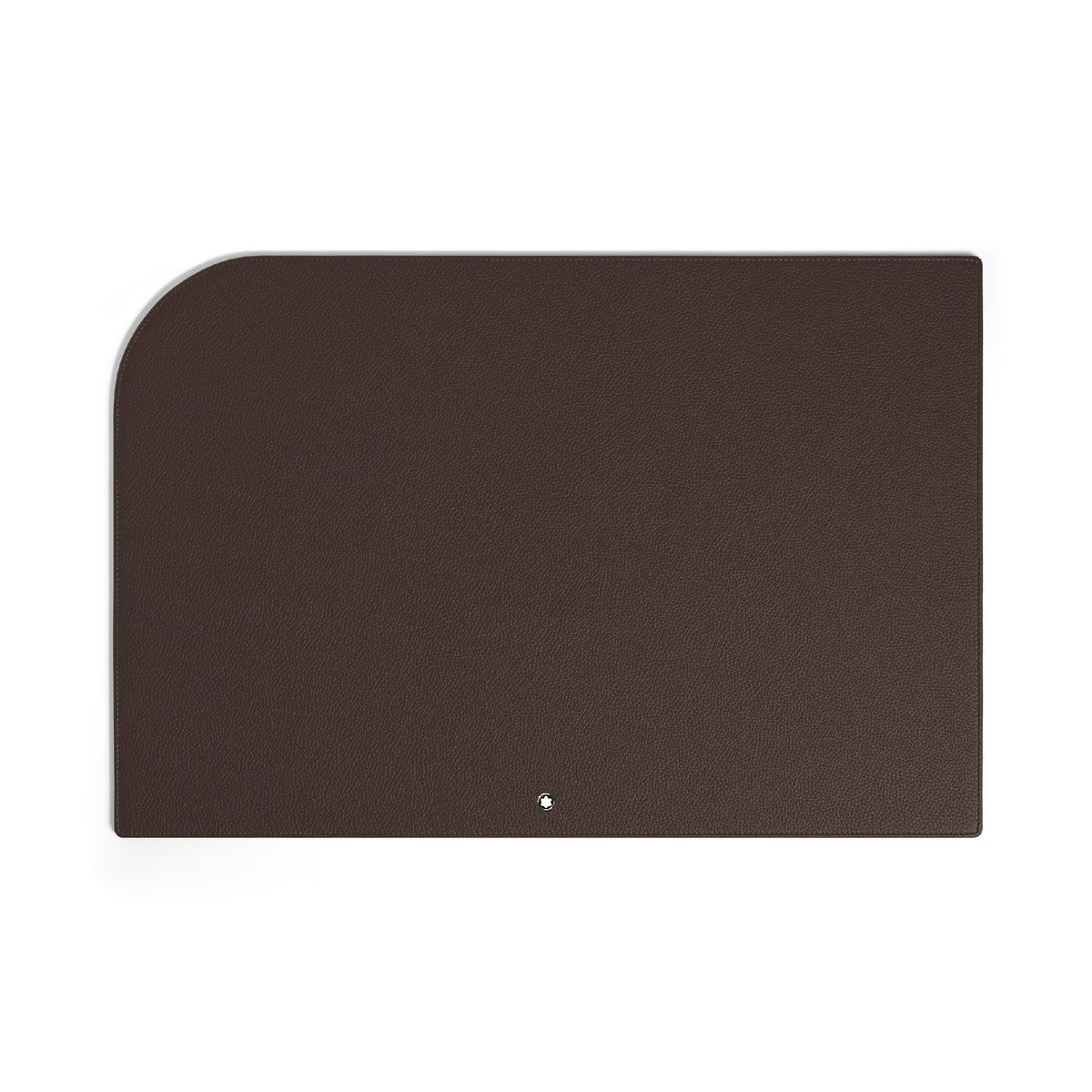 Desk Pad in Ebony Soft Grain Leather