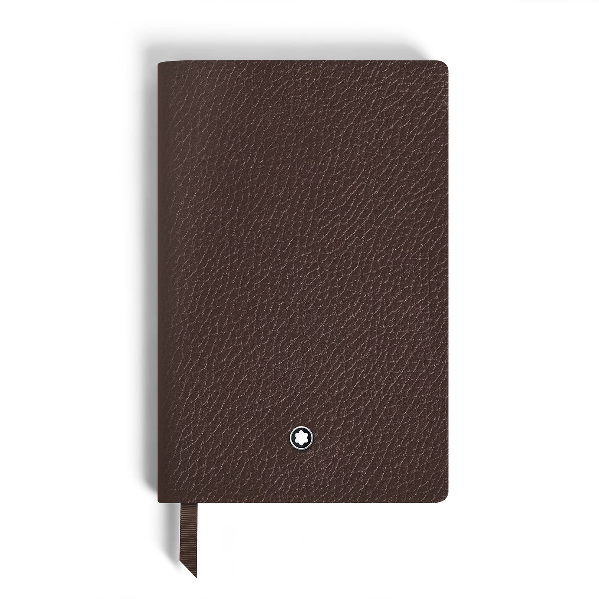 Small Notebook in Ebony Grain Leather, Lined