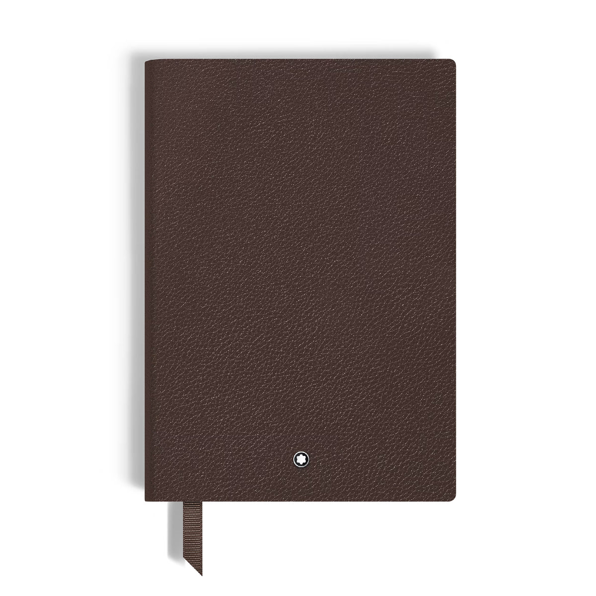 Medium Notebook in Ebony Grain Leather, Lined