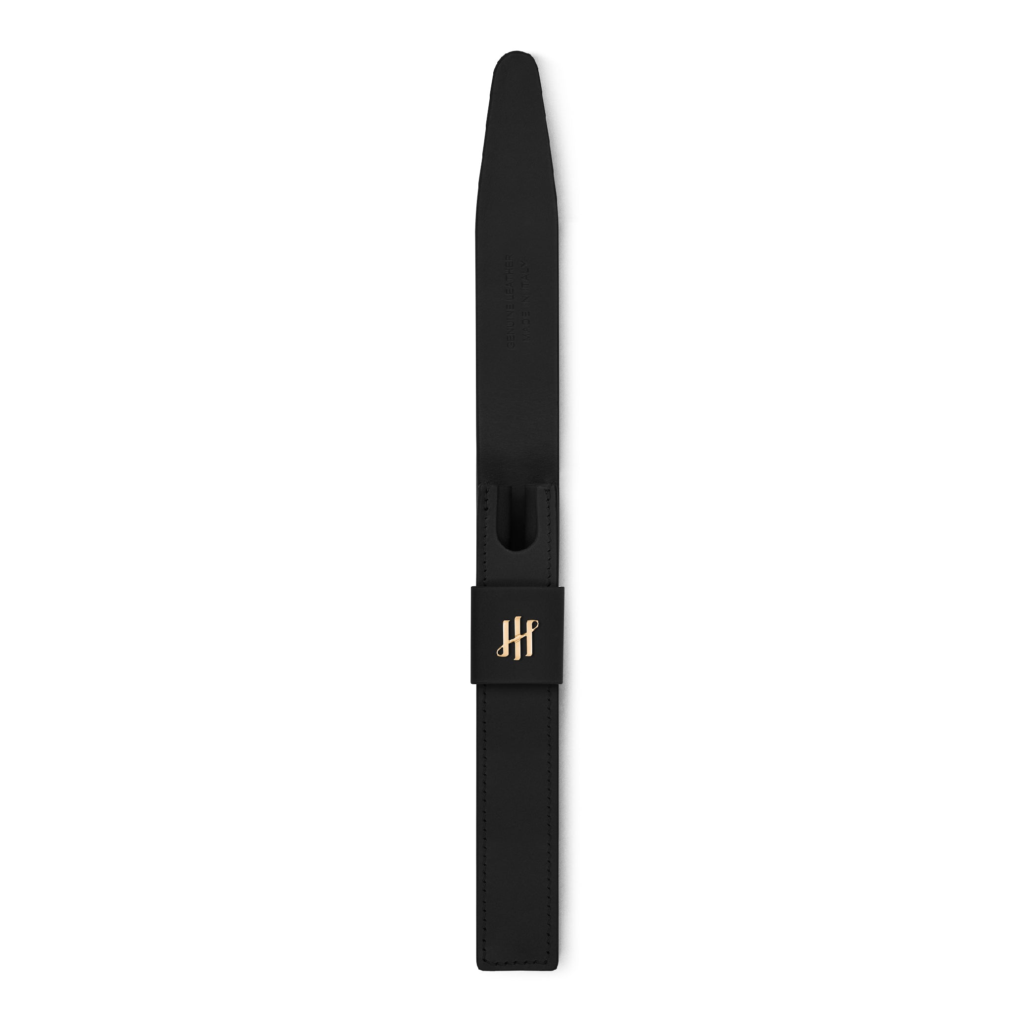 Black Gold-Plated Pen Pouch