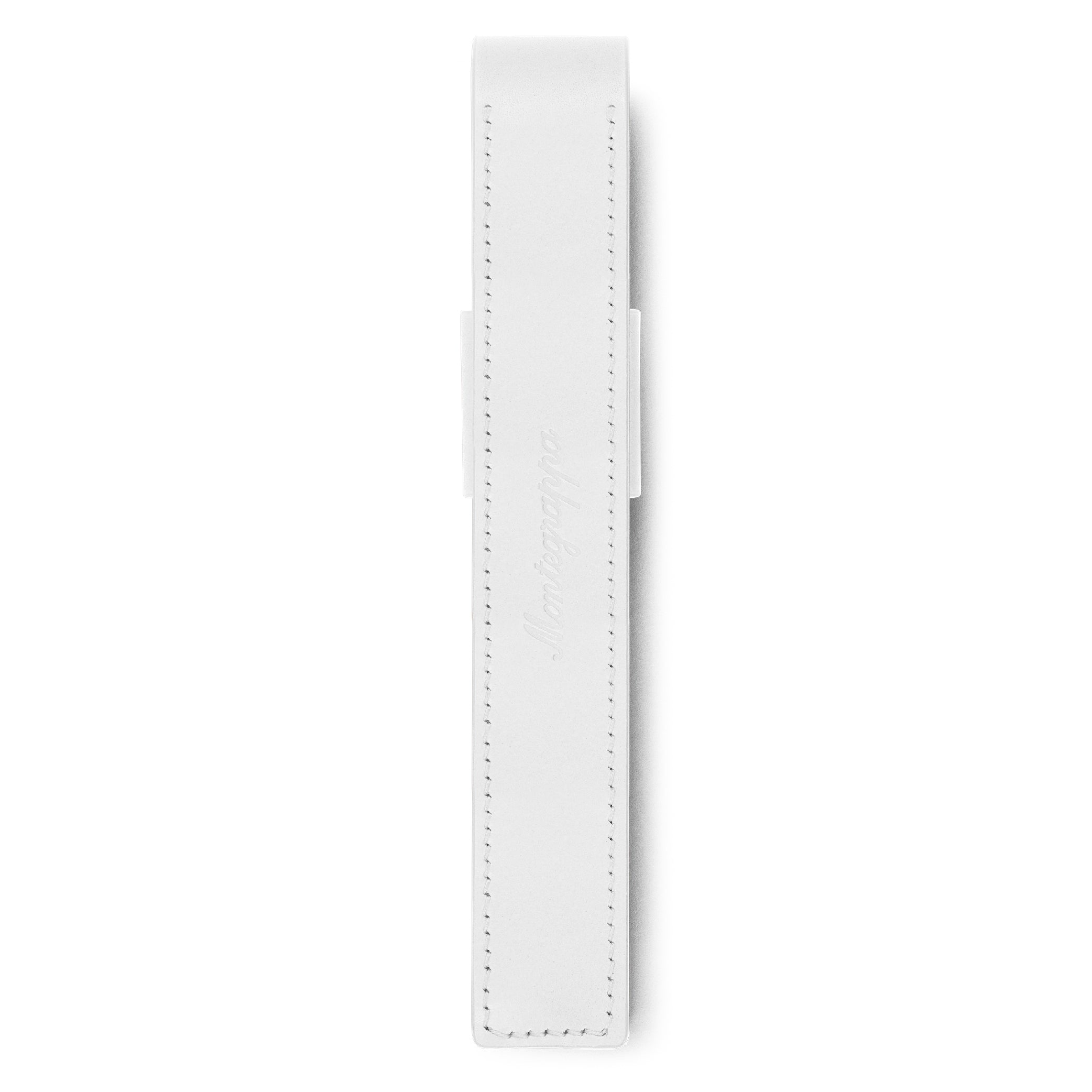 White Gold-Plated Pen Pouch