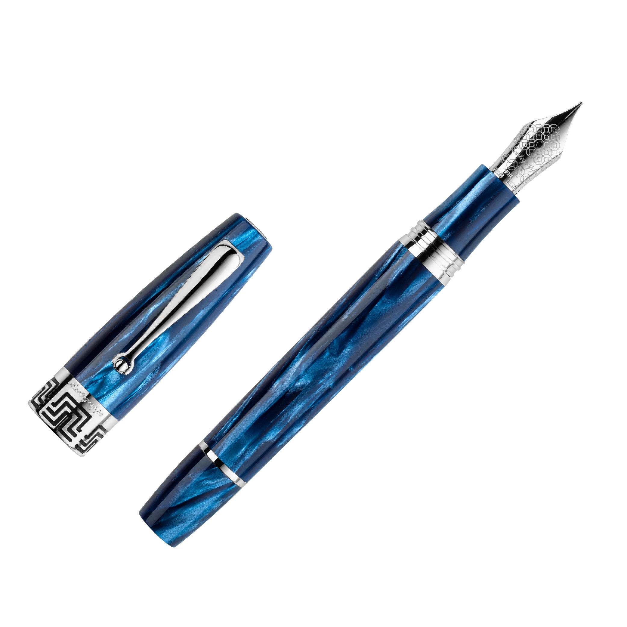 MONTEGRAPPA_Extra 1930 Edition 2021 Mediterranean Blue Fountain Pen