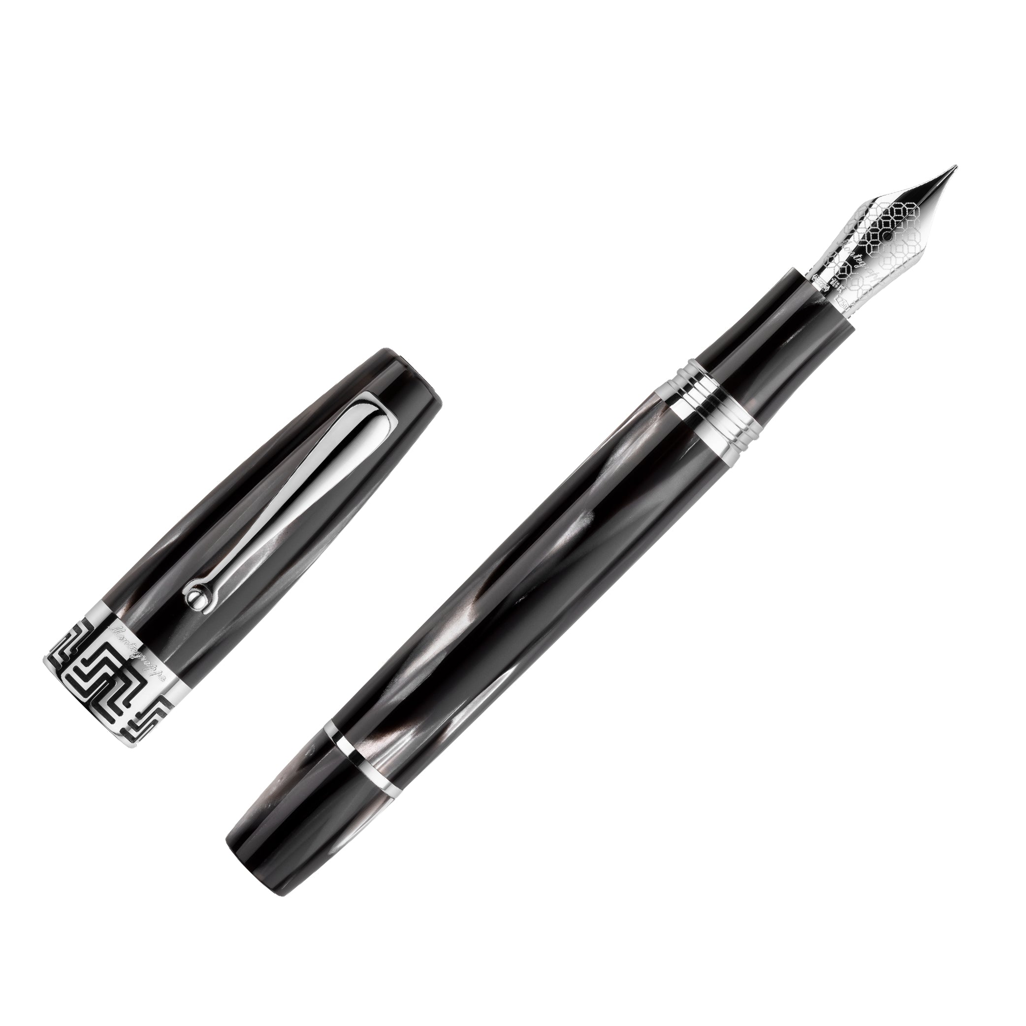 MONTEGRAPPA_Extra 1930 Edition 2021 Black & White Fountain Pen