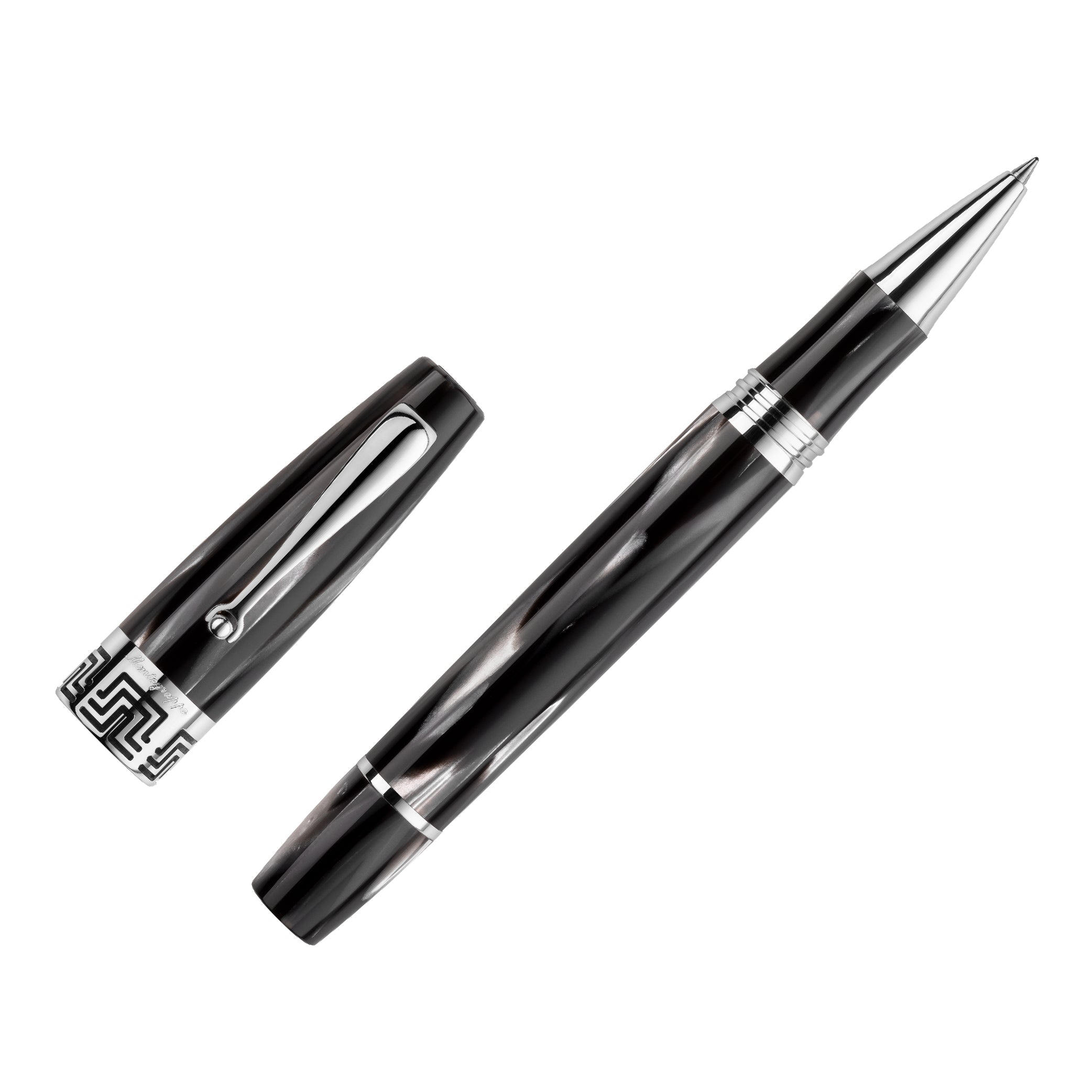 MONTEGRAPPA_Extra 1930 Edition 2021 Black & White Rollerball