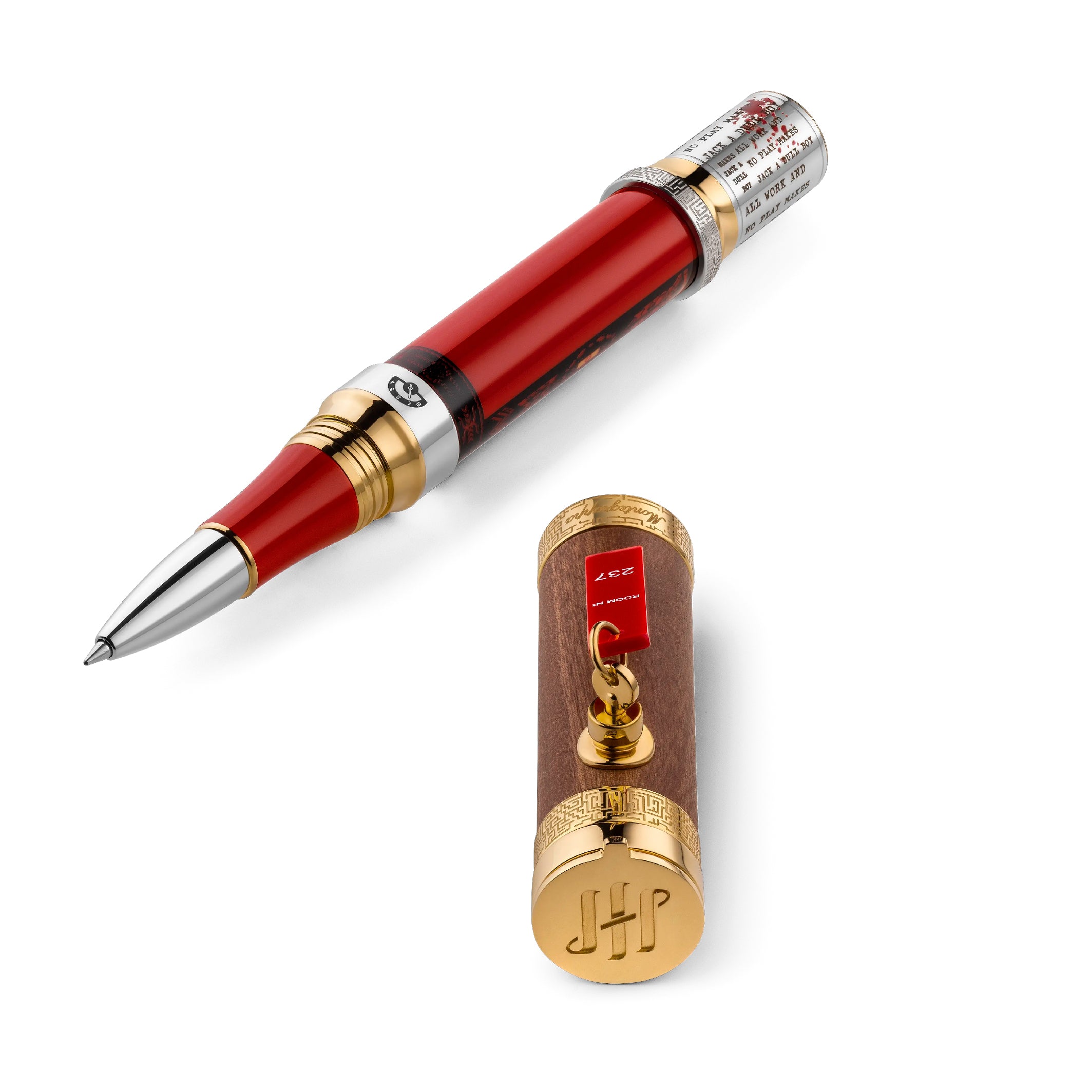 MONTEGRAPPA_The Shining Limited Edition Rollerball_Open Pen Picture