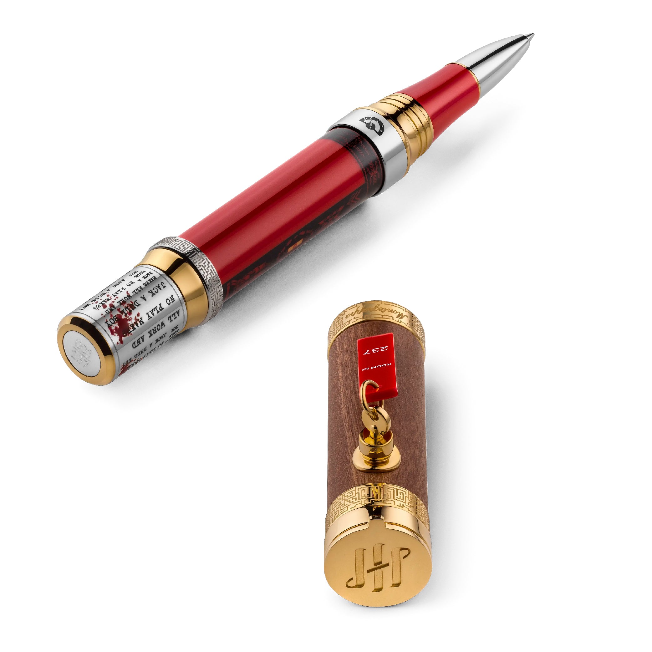 MONTEGRAPPA_The Shining Limited Edition Rollerball_Open Pen Picture 2