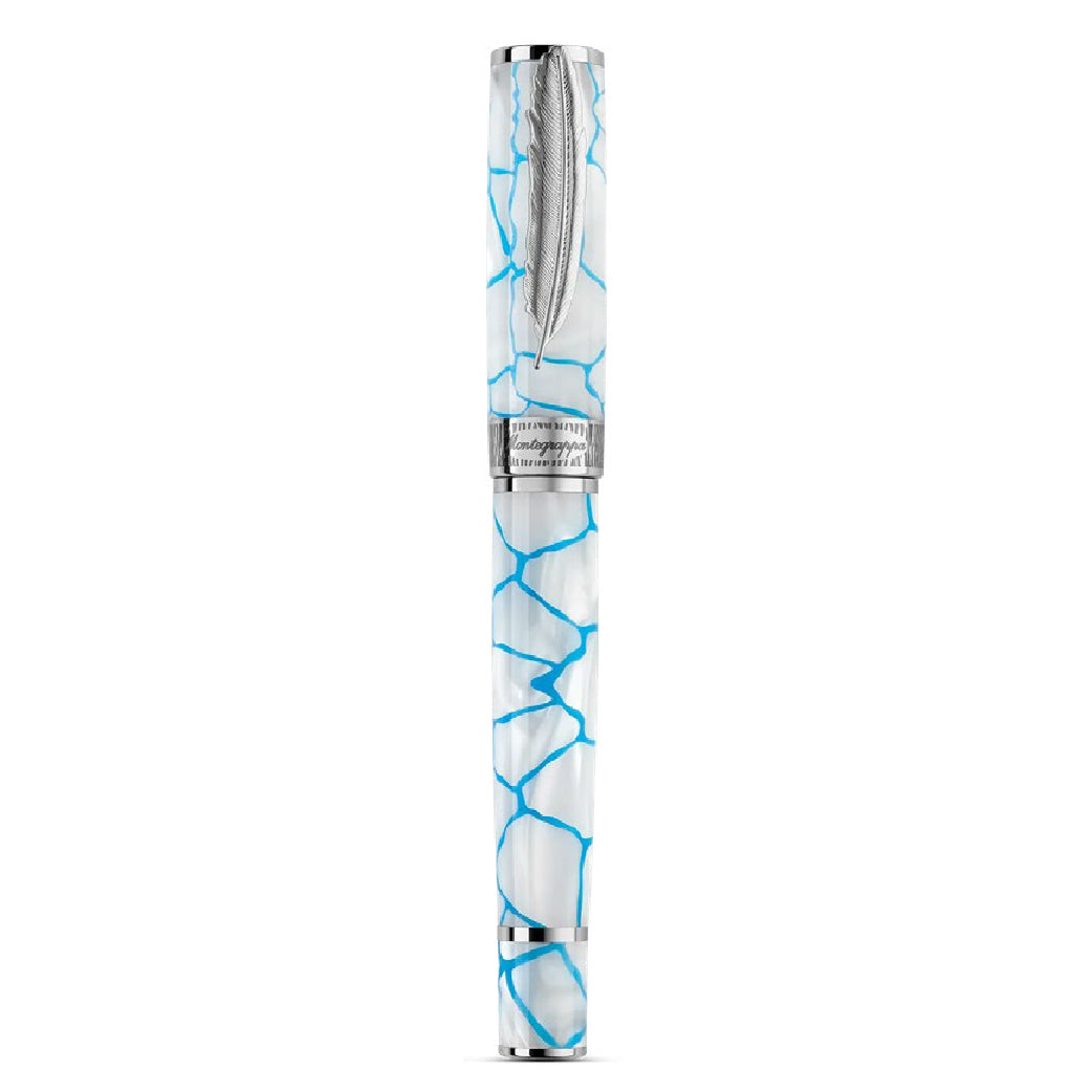 MONTEGRAPPA_Wild Arctic Ice Limited Edition Rollerball_Full Pen Picture