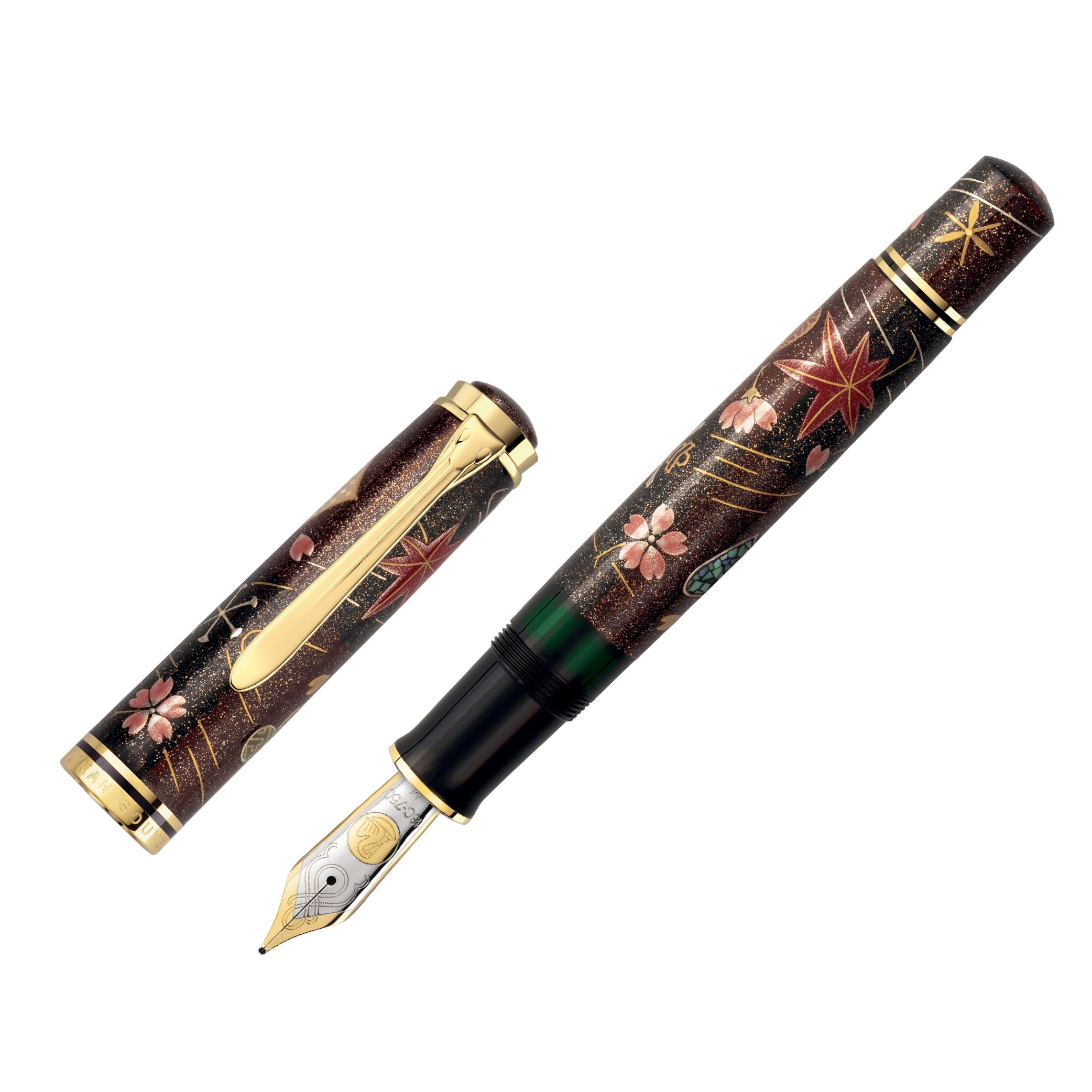 Souverän M1000 Maki-e Four Seasons Lucky Charm Limited Edition Fountain Pen