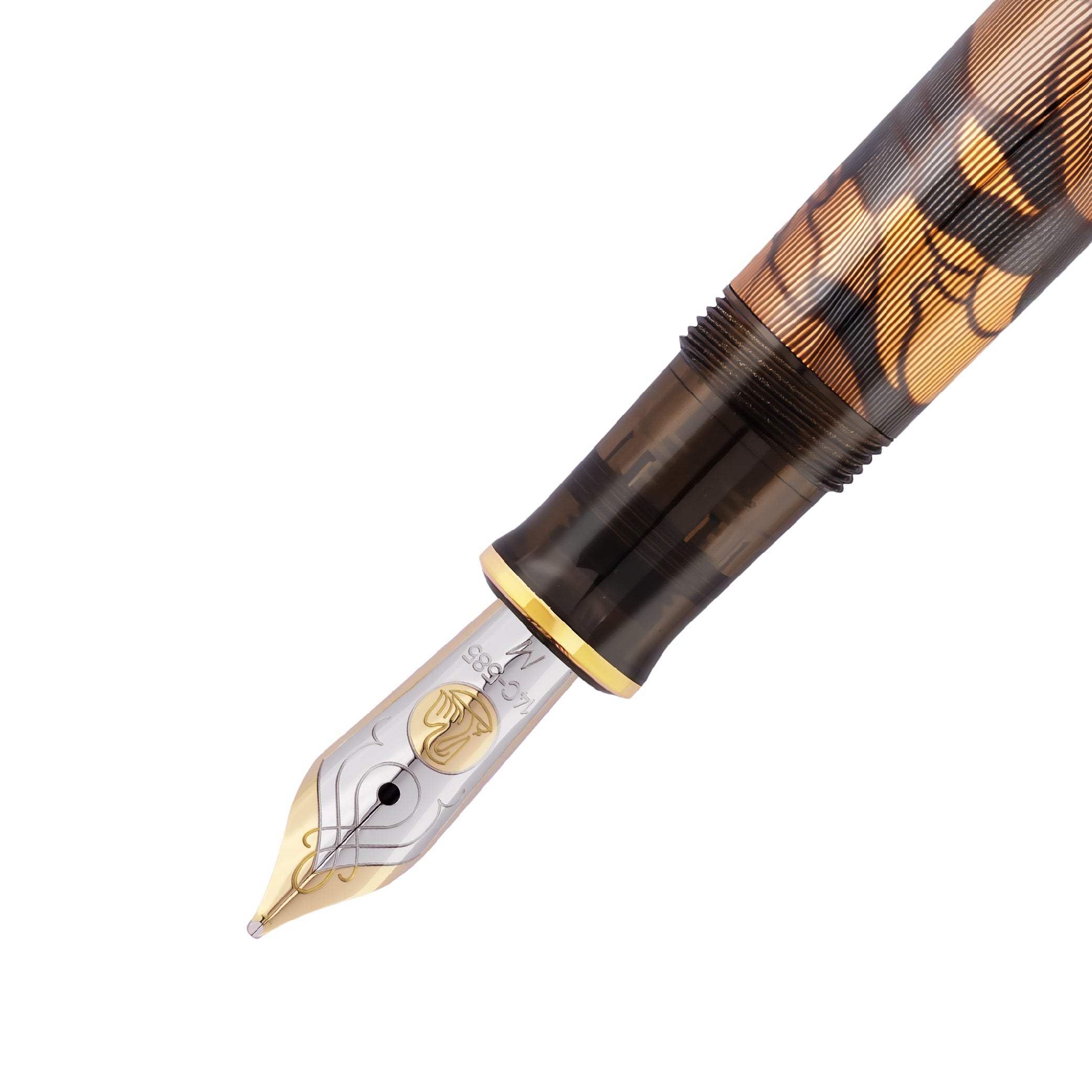 PELIKAN_Souverän M600 Art Collection Georg Tippel Special Edition Fountain Pen_Nib Detail