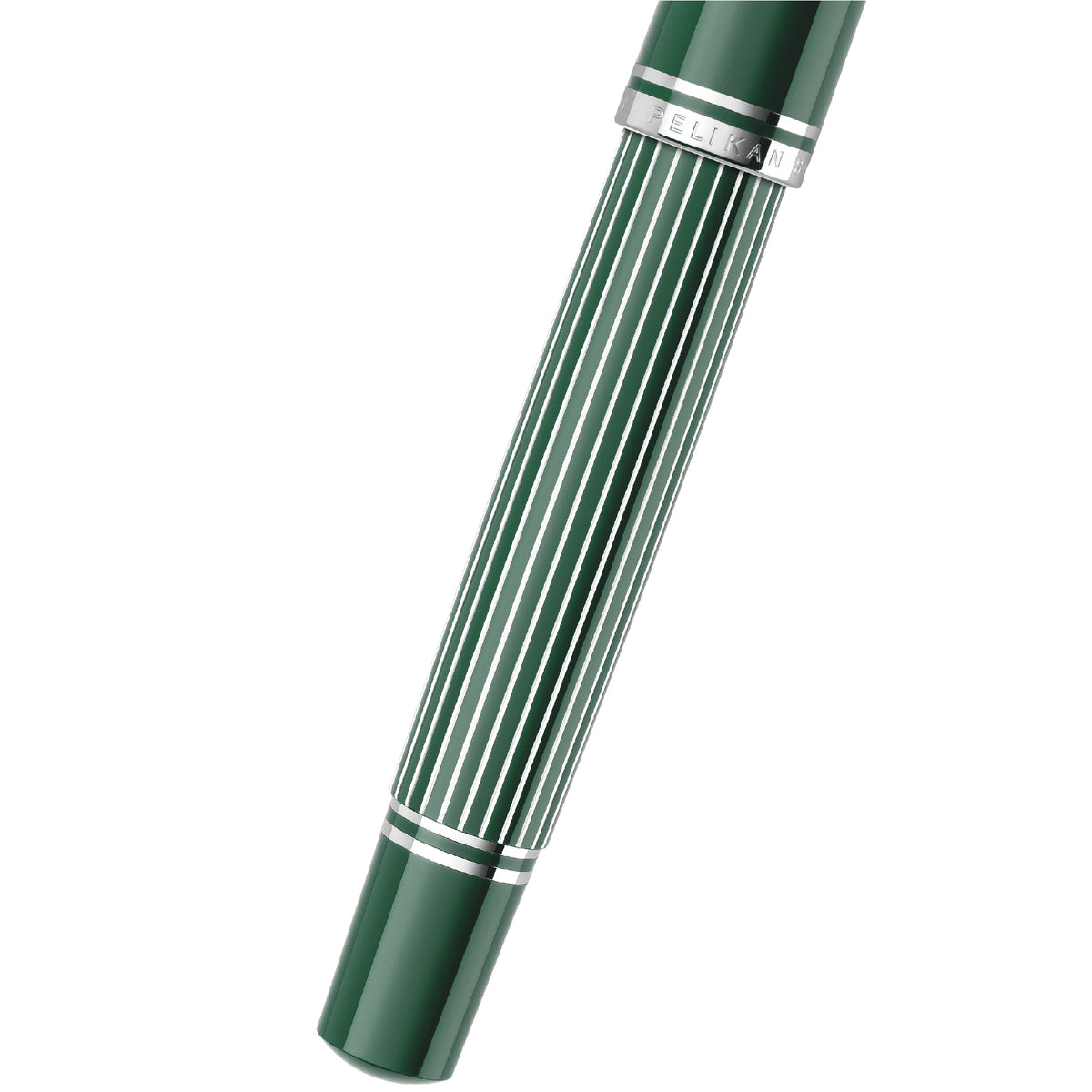 Souverän M815 Metal Striped Green Special Edition Fountain Pen